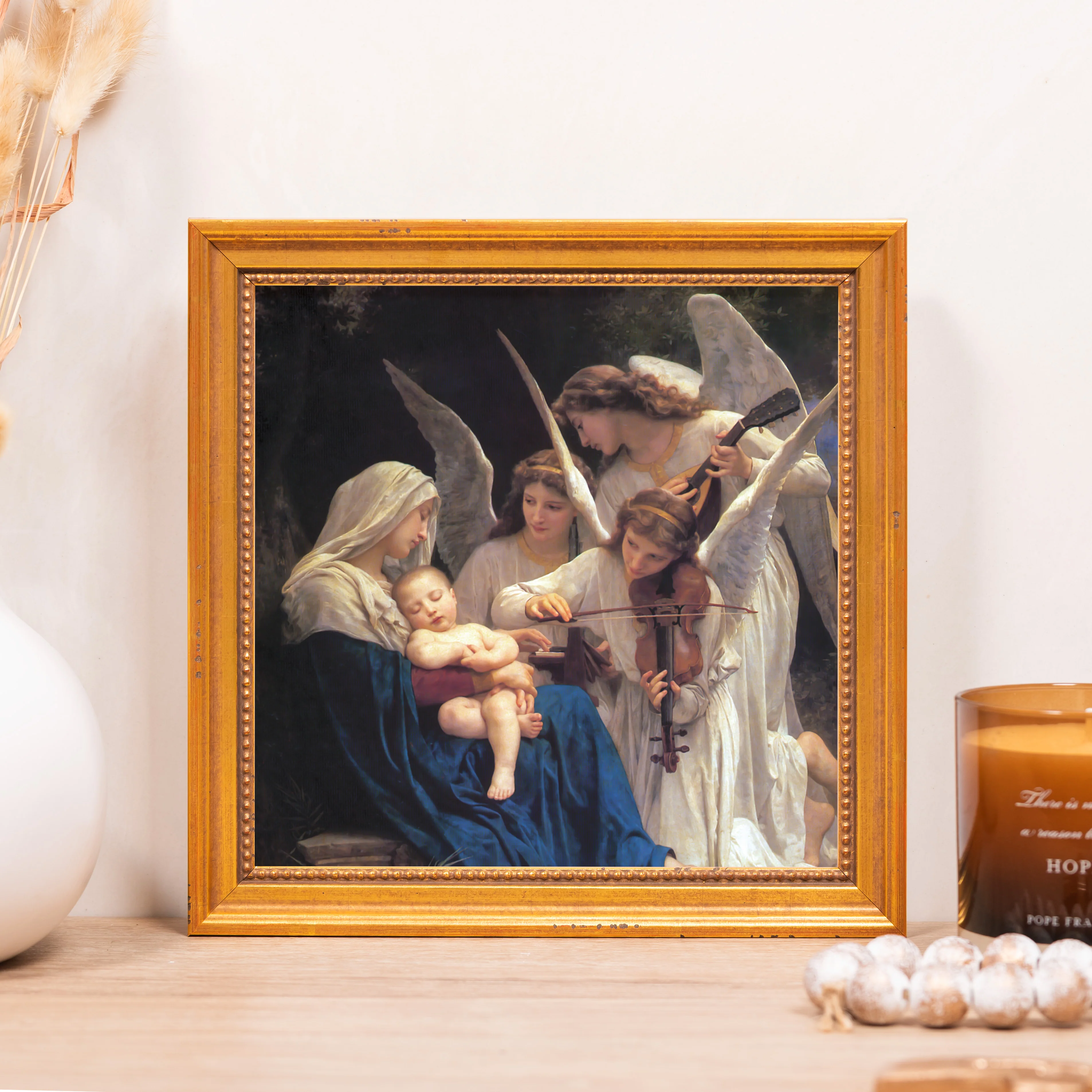 Song of Angels Framed Canvas - Sacred Mini Collection - Image 4