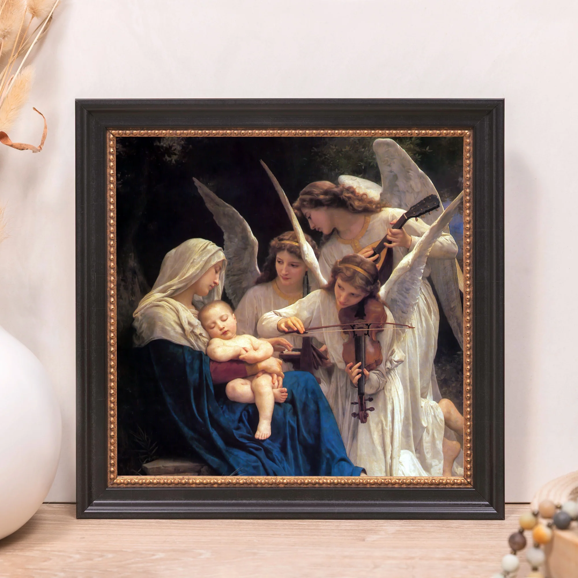 Song of Angels Framed Canvas - Sacred Mini Collection - Image 8