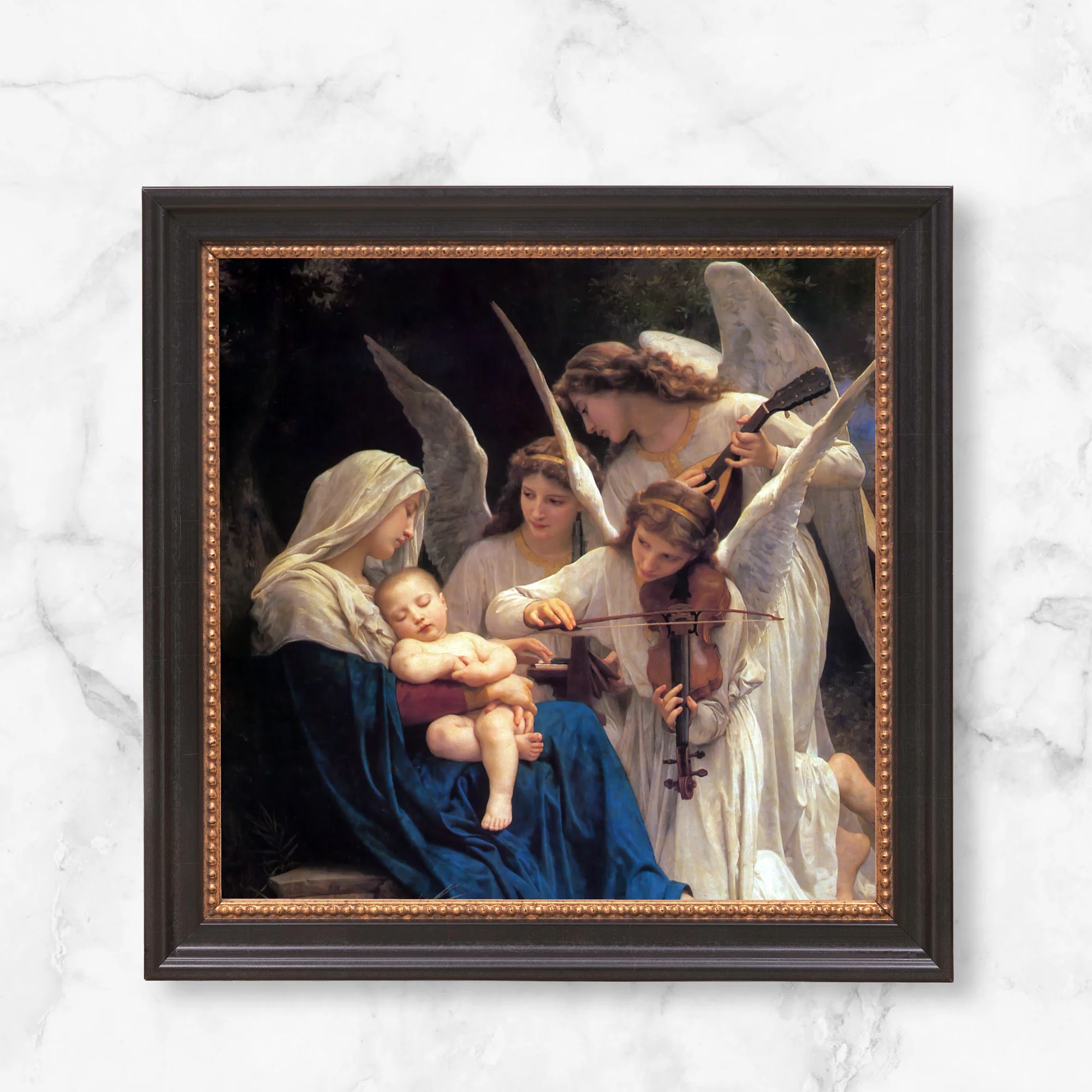 Song of Angels Framed Canvas - Sacred Mini Collection - Image 9