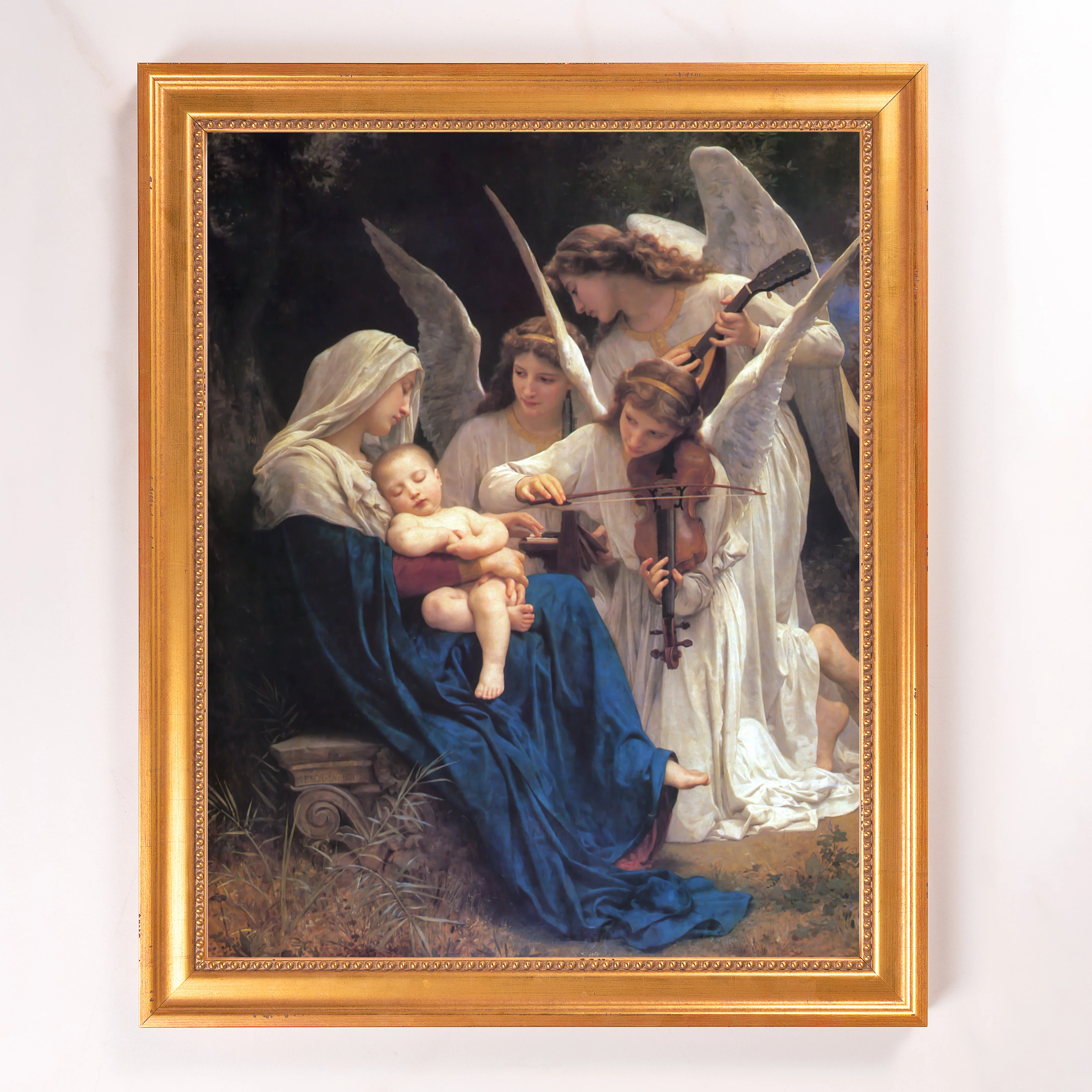 Song of Angels Framed Canvas - Sacred Signature Collection - Image 10