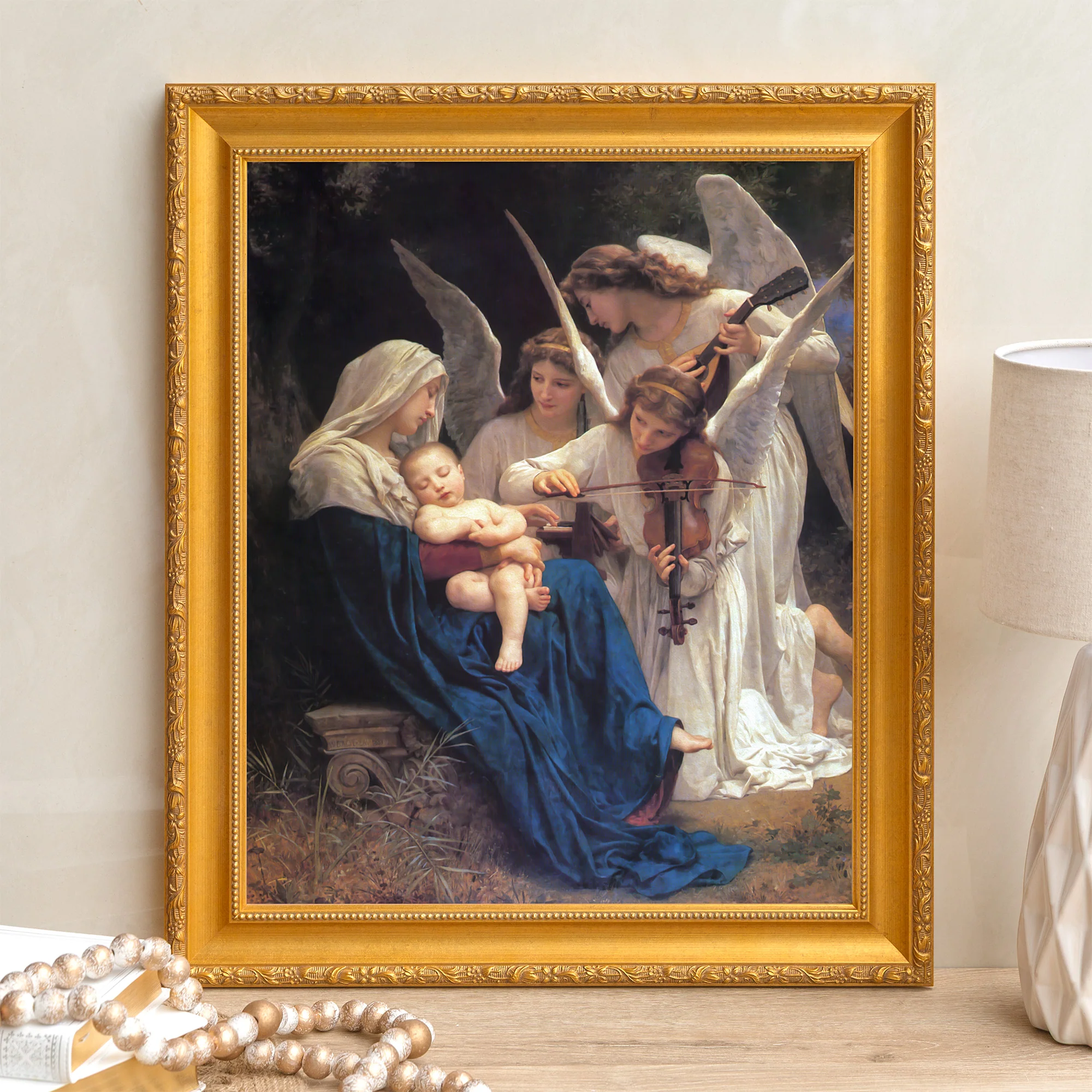 Song of Angels Framed Canvas - Sacred Signature Collection - Image 6