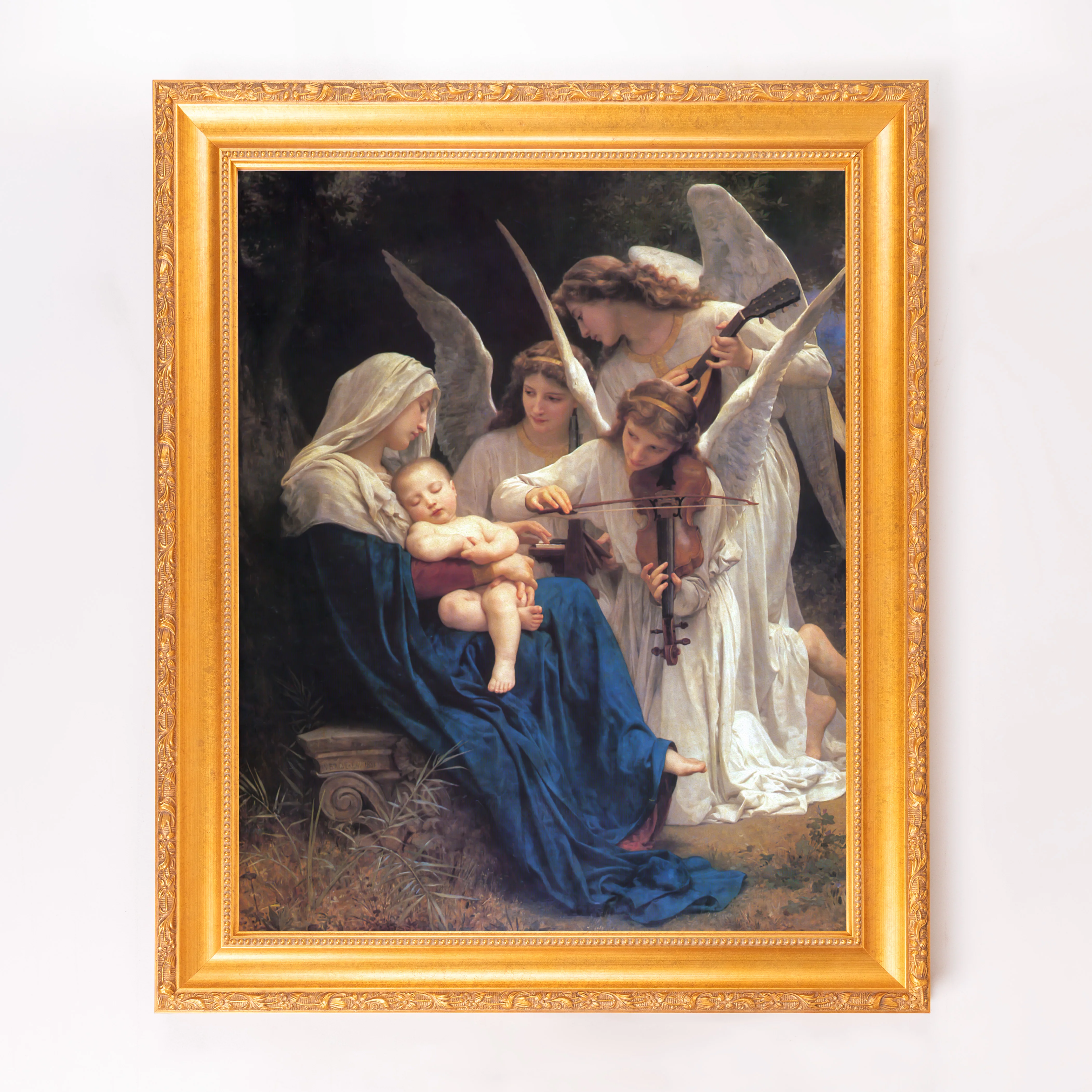 Song of Angels Framed Canvas - Sacred Signature Collection - Image 7