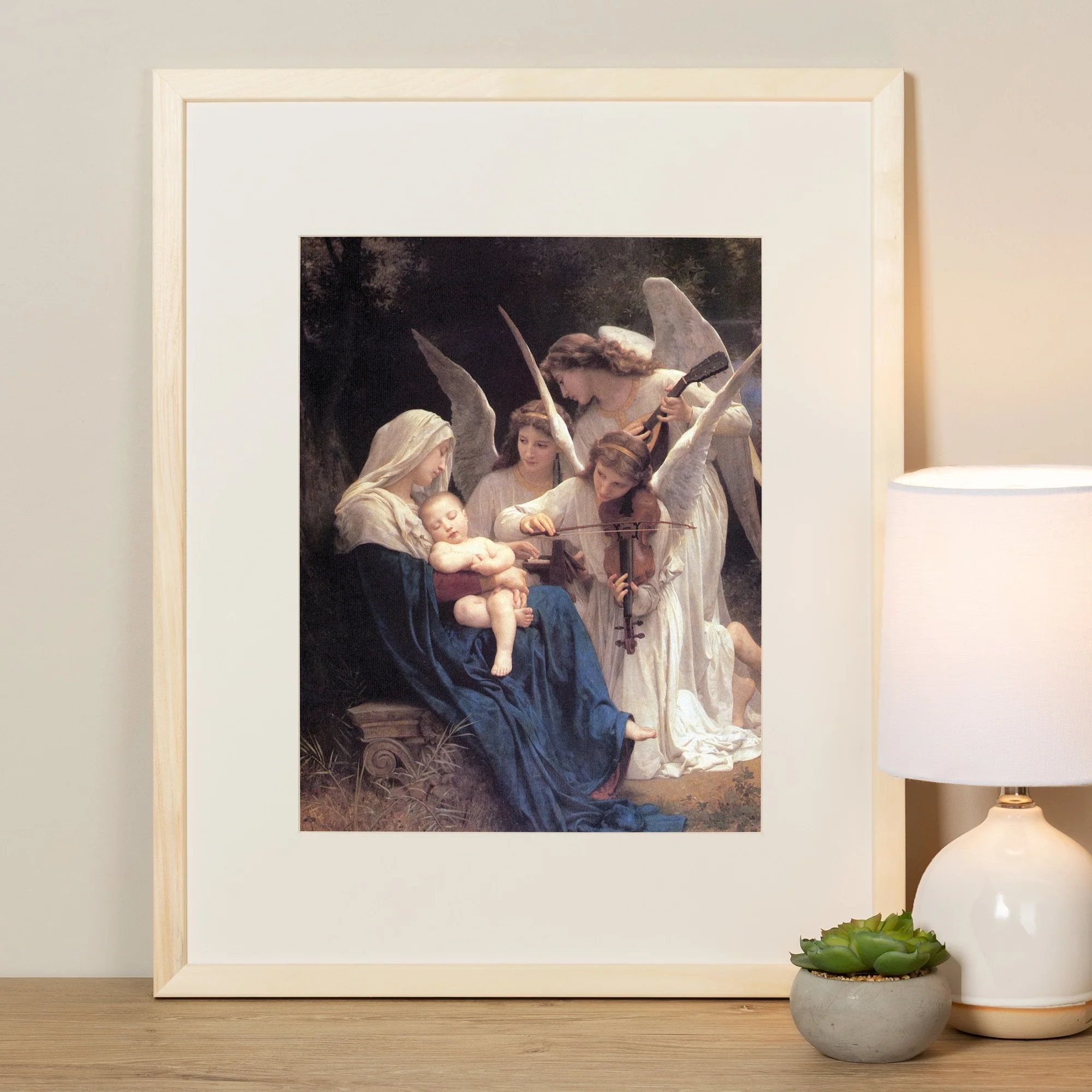 Song of Angels Large Framed Print - Image 3