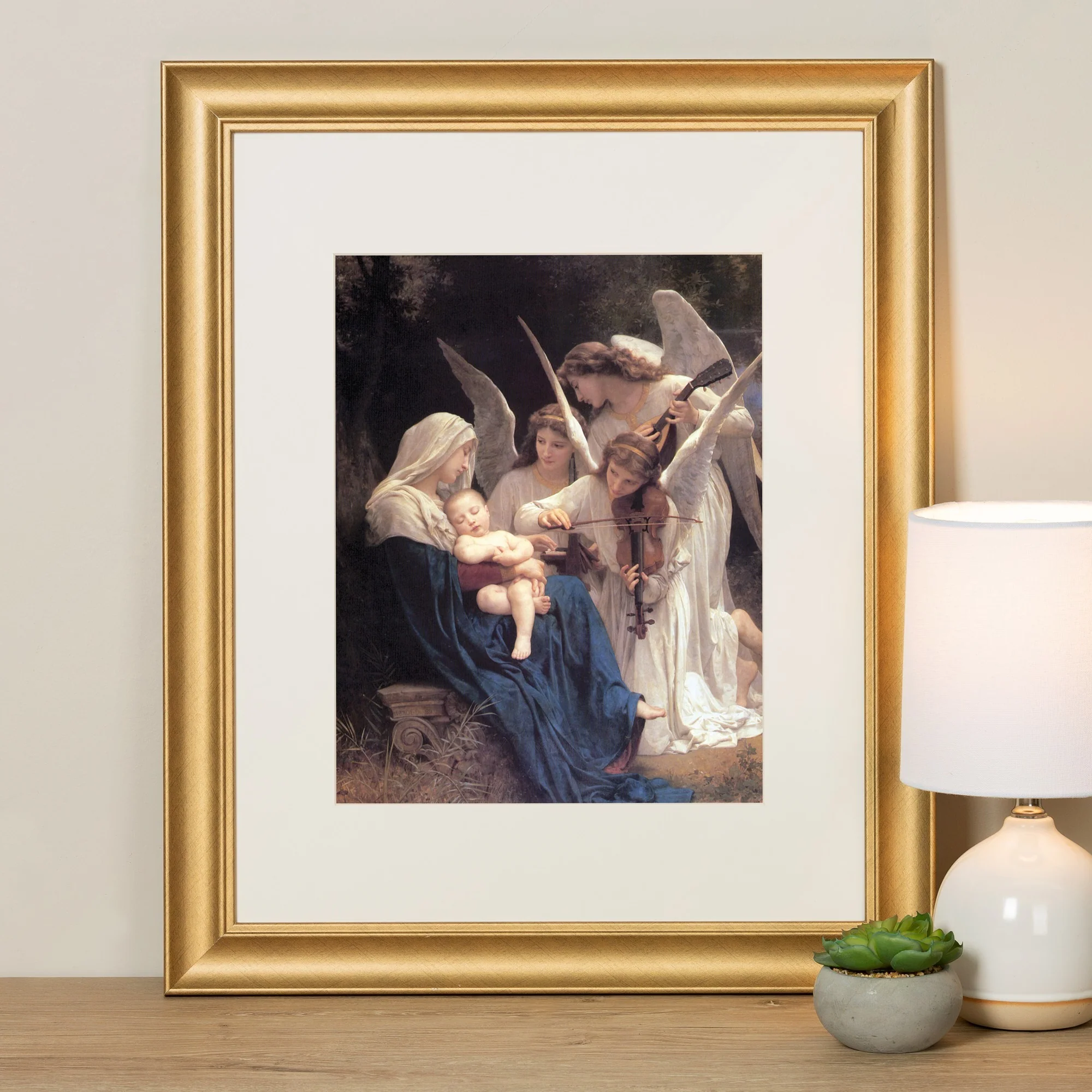 Song of Angels Large Framed Print - Image 4