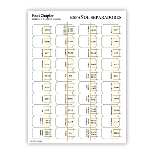 Spanish Catholic Version Bible Tabs - Image 2
