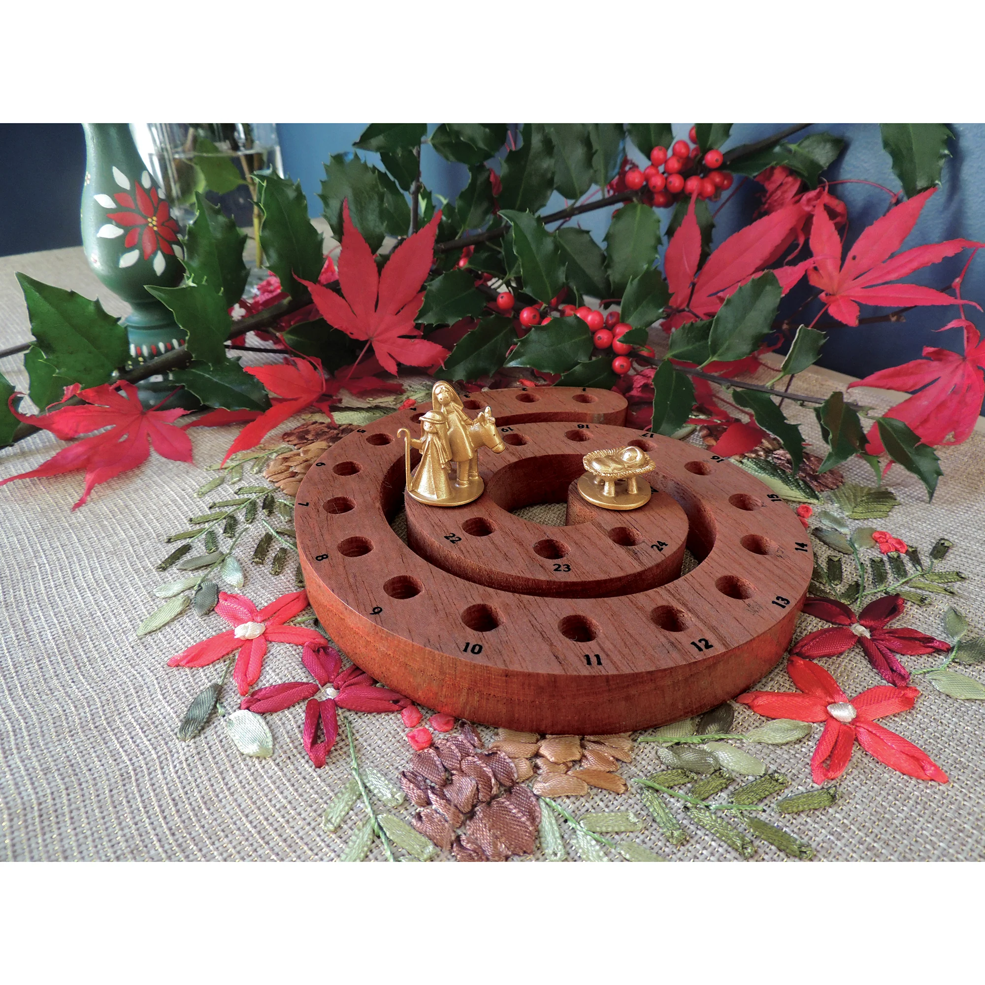 Spiral Christmas Countdown Advent Calendar - Image 3