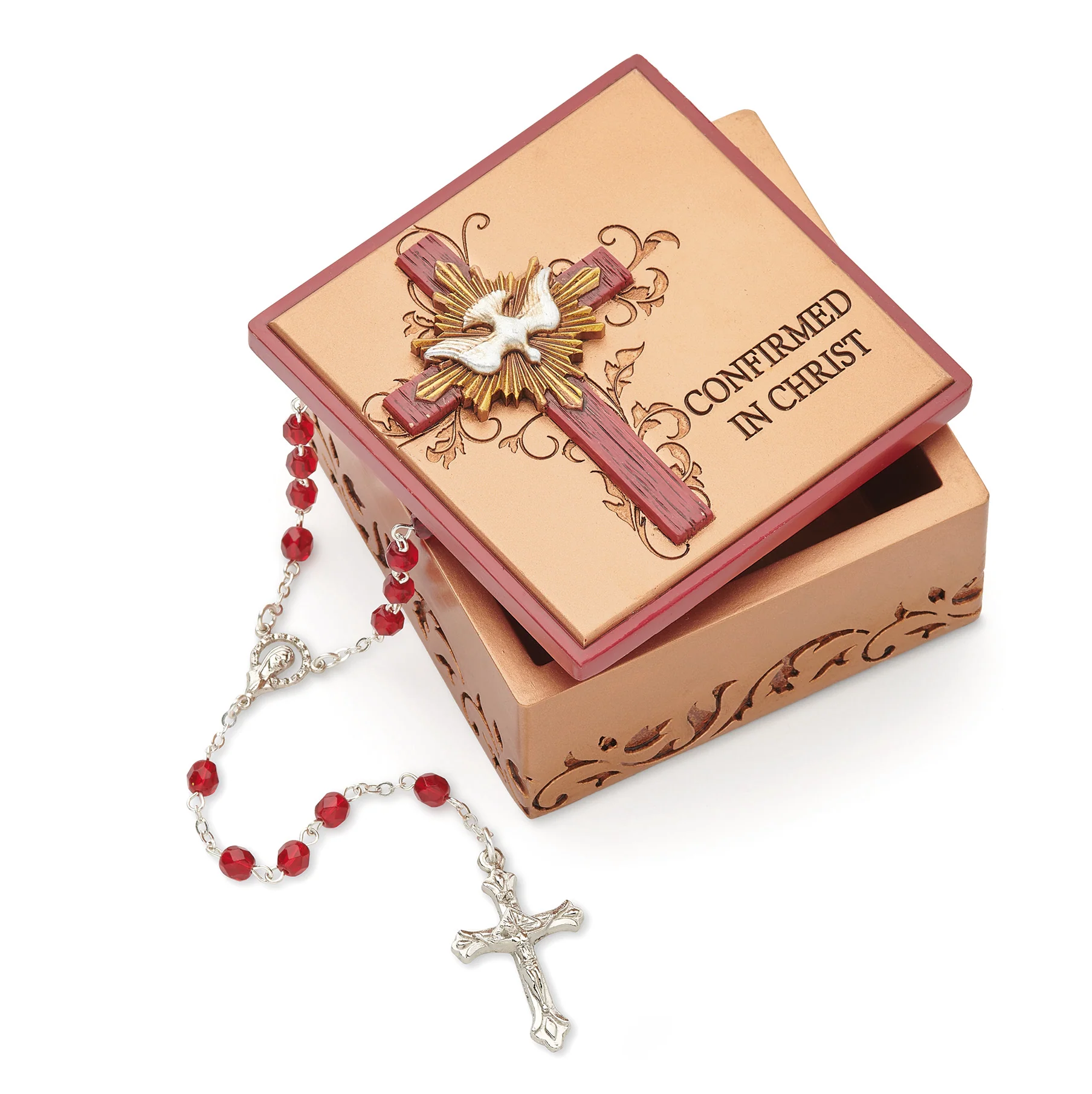 Spirit Confirmation Keepsake Box - 1.75"