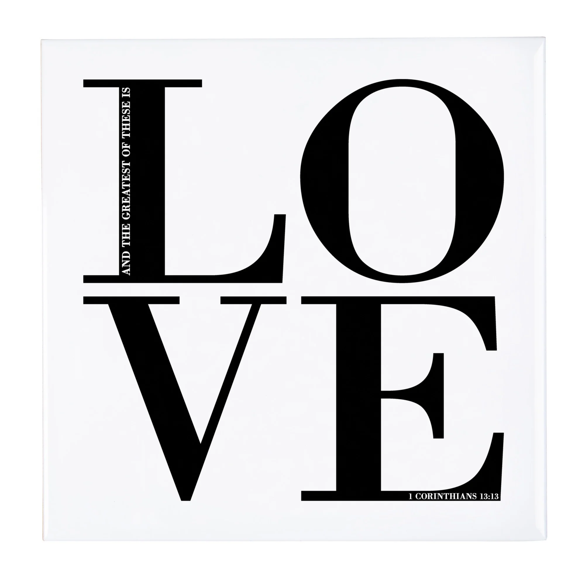 Square Letters "Love" Tile - Image 3