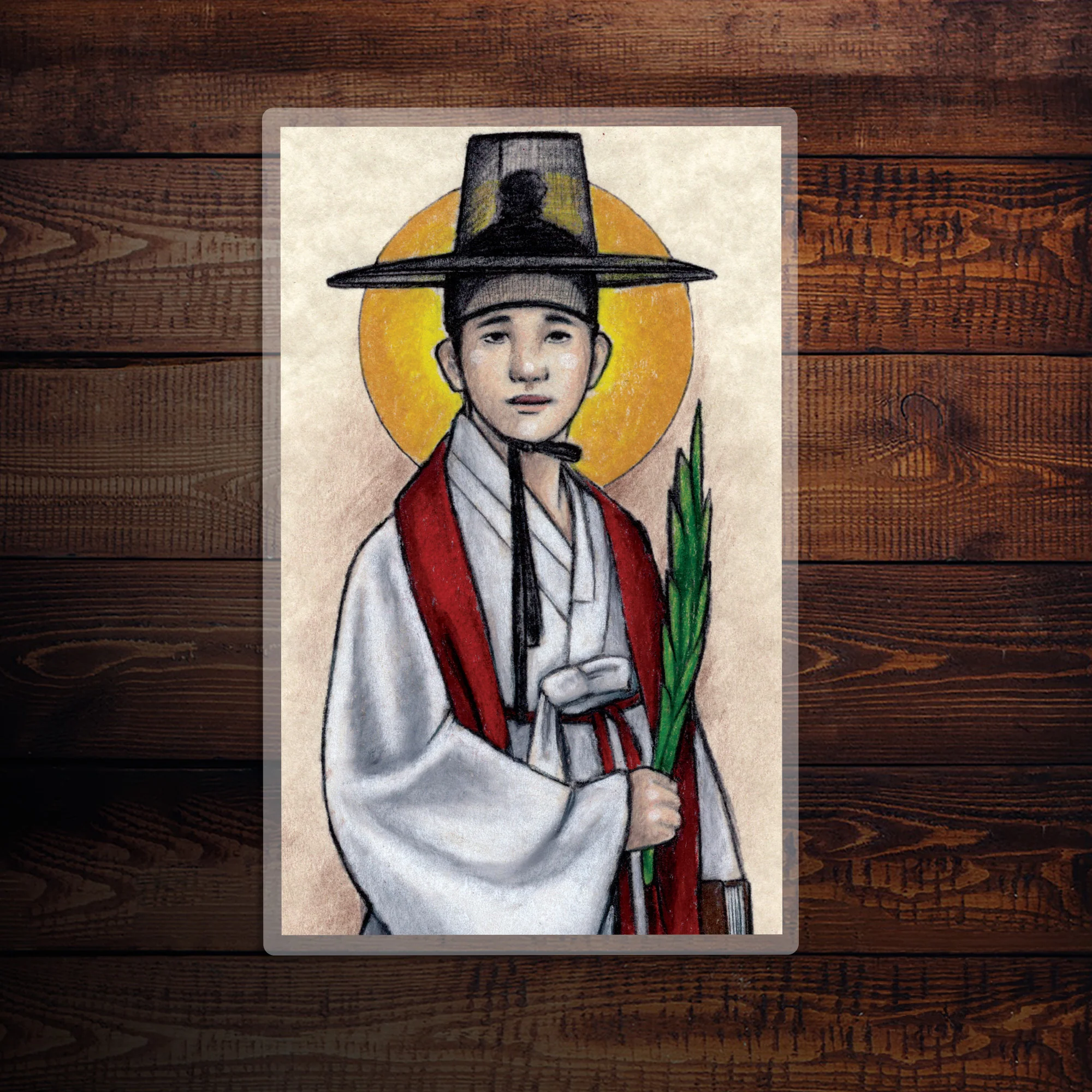 St. Andrew Kim Large Prayer Card