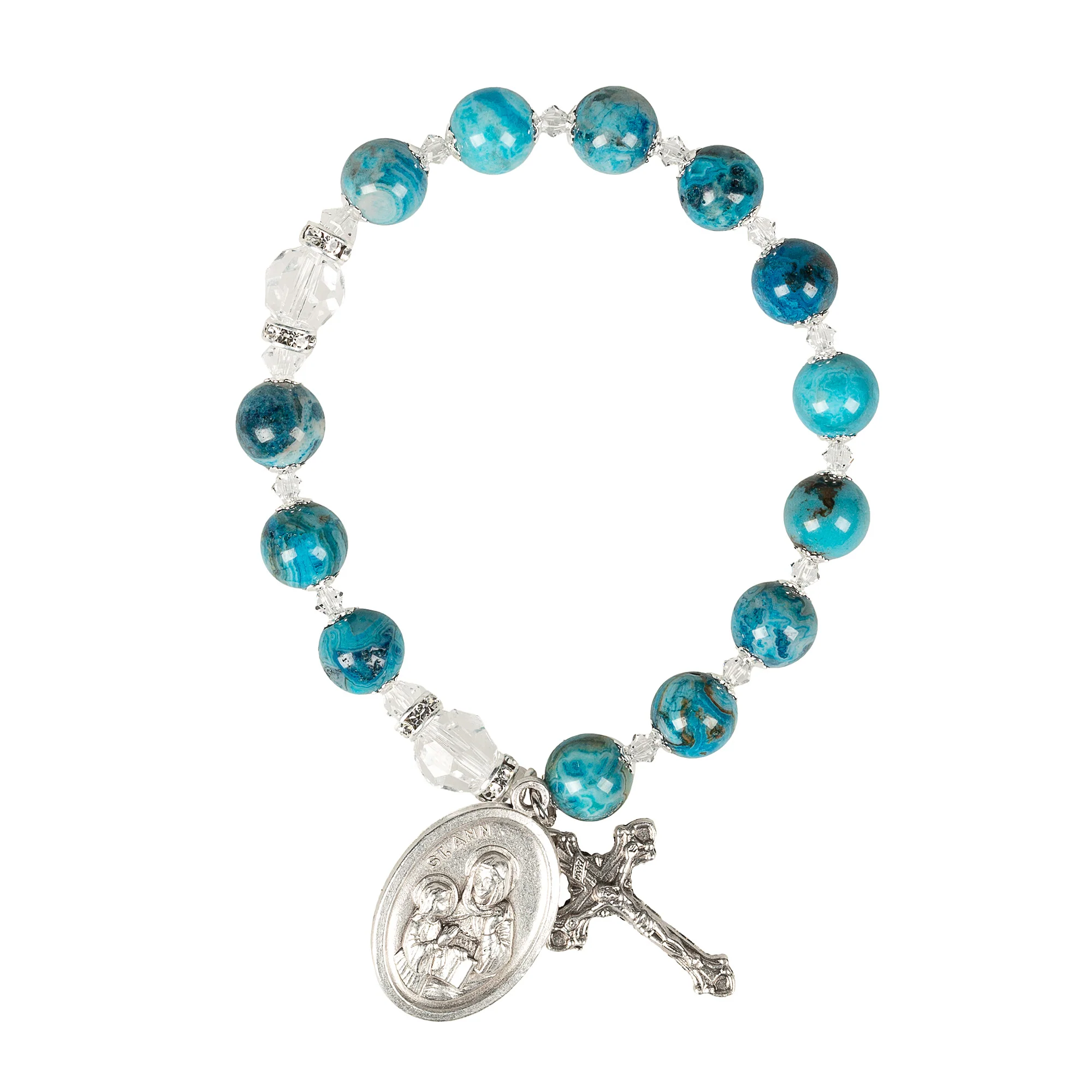 St. Anne Mother's Rosary Bracelet - Image 2