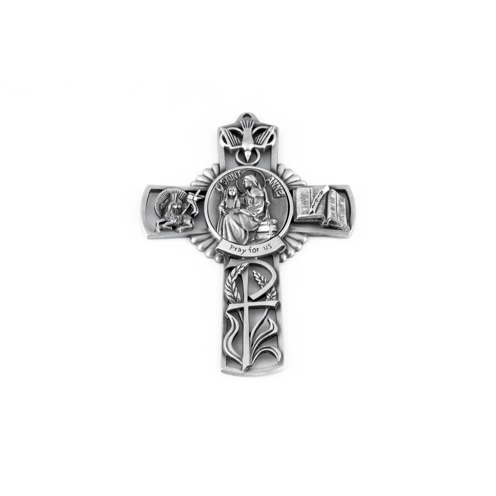 St. Anne Wall Cross 5"