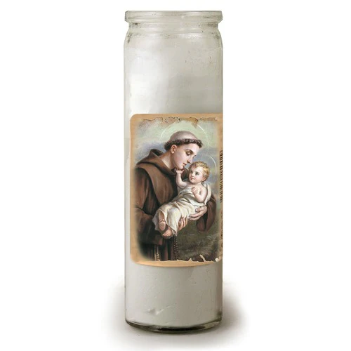 St Anthony 3 Days Candle - Image 2