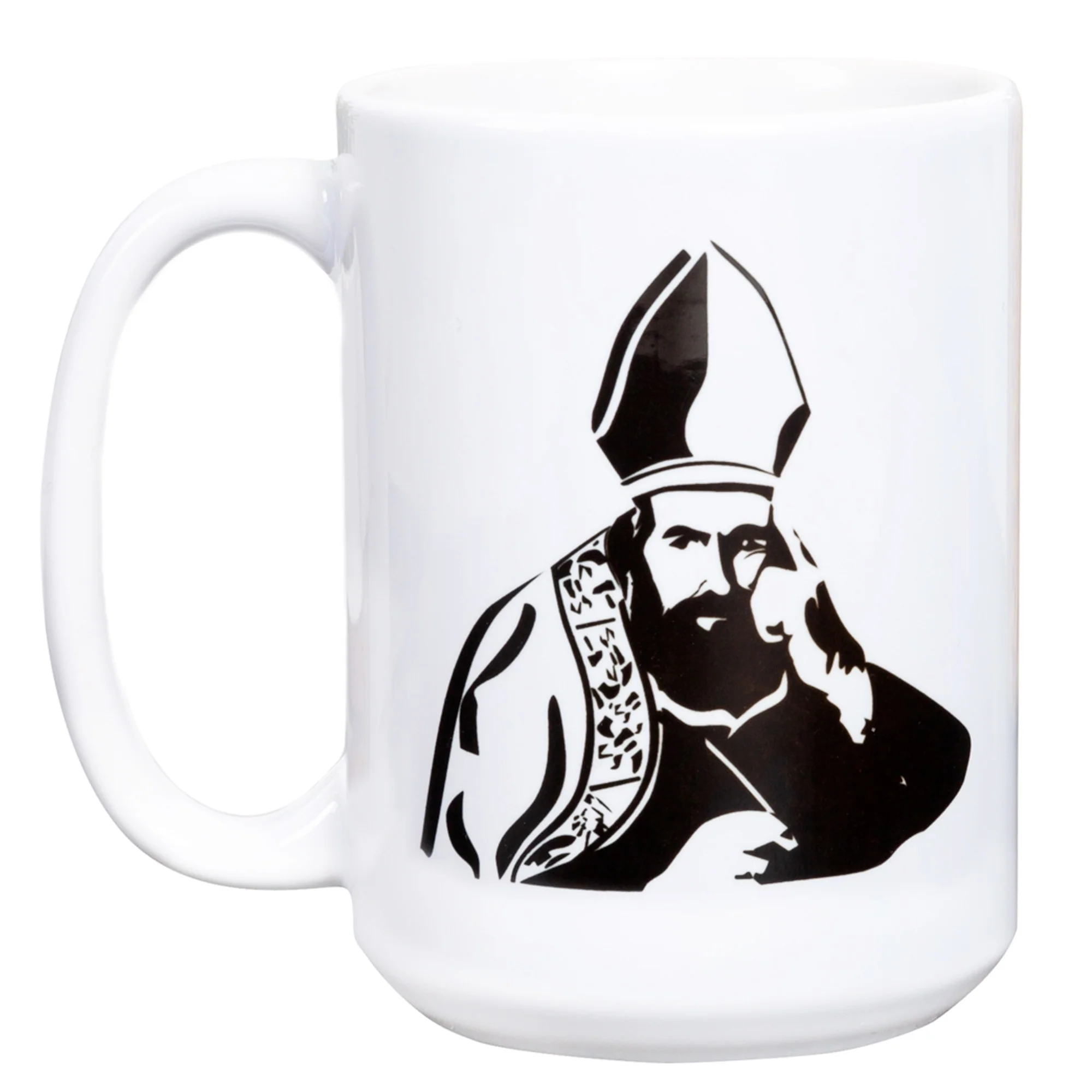 St. Augustine "Conquer Yourself" Mug - Image 4