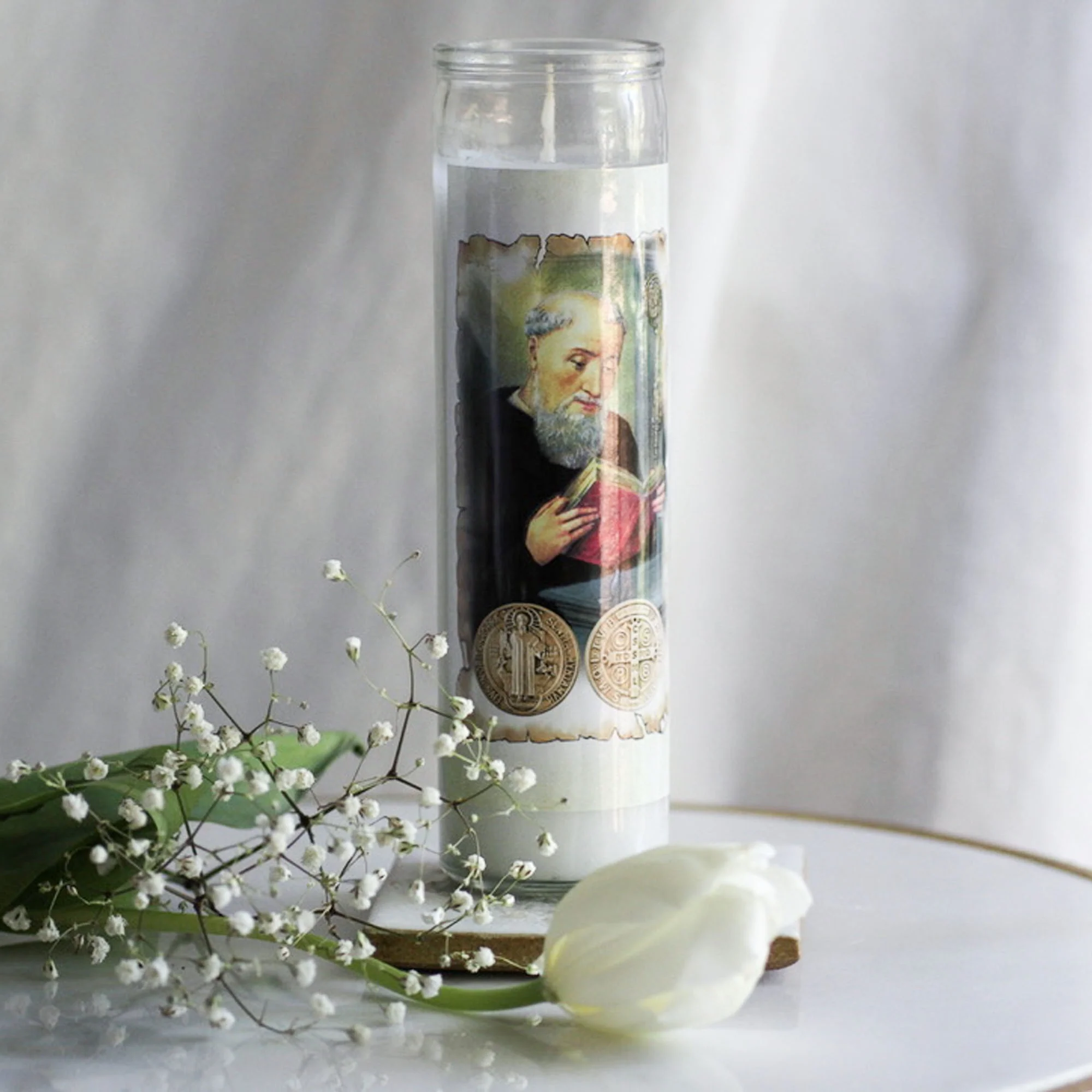 St. Benedict 3 Days Candle - Image 2