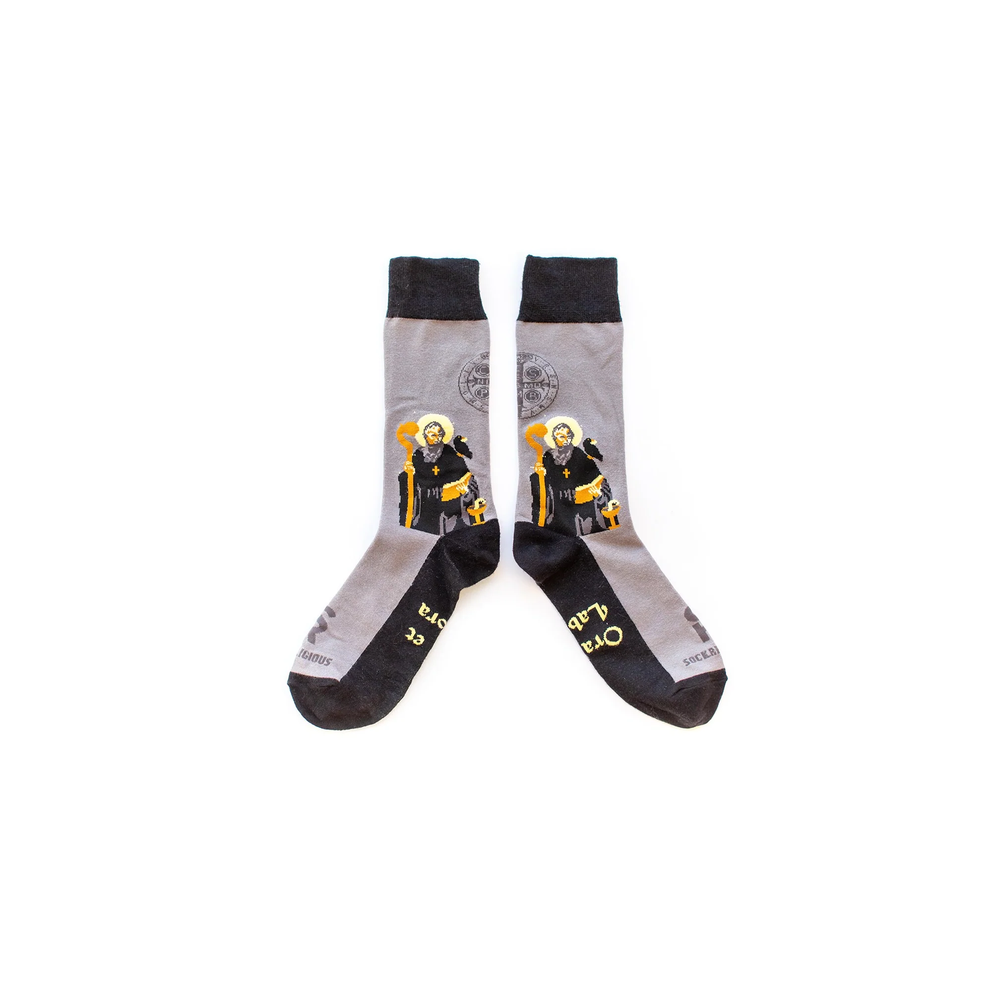 St. Benedict Adult Socks - Image 4