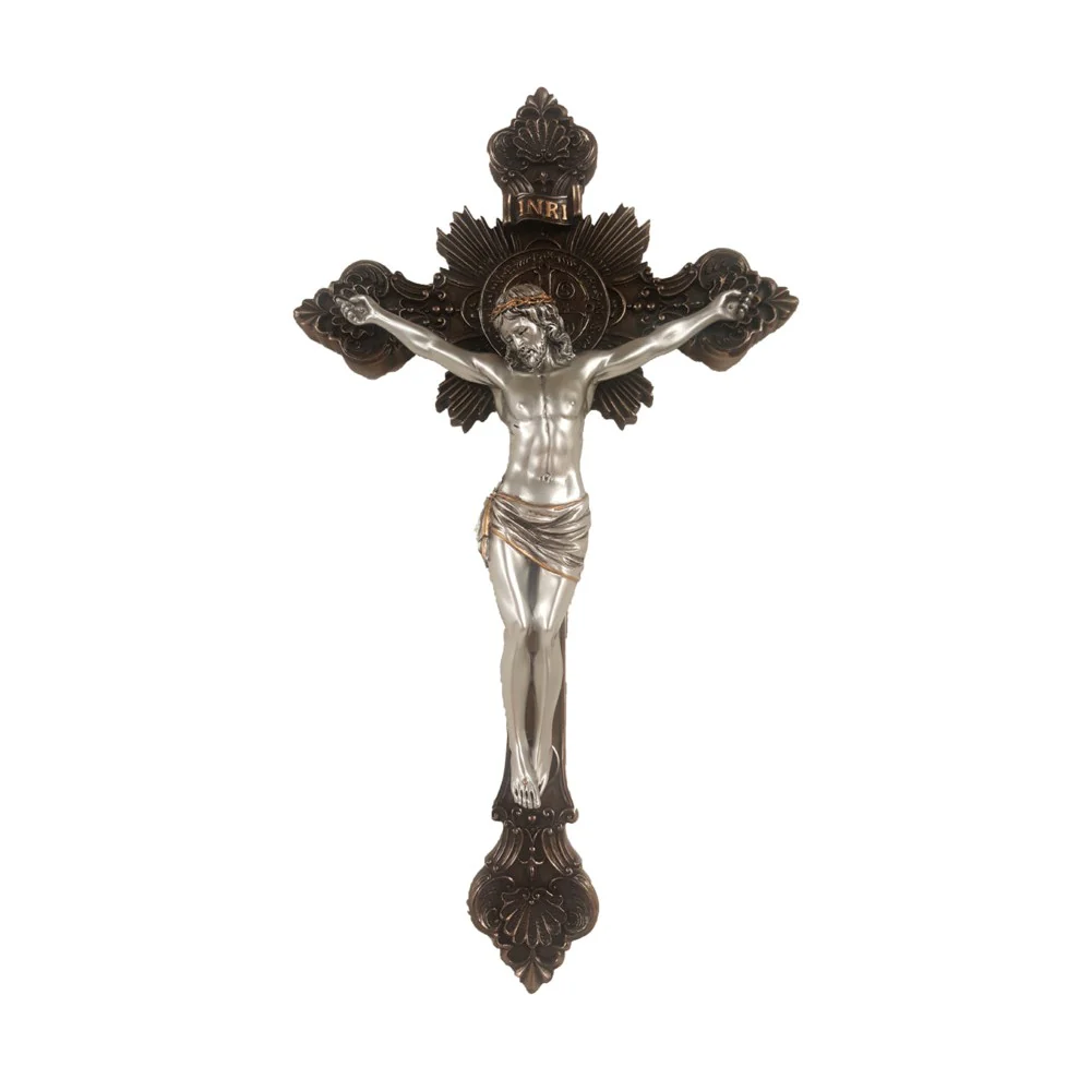 St. Benedict Crucifix - 14" - Image 3