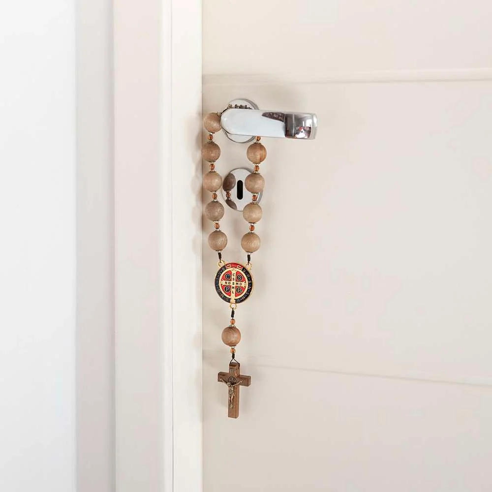St. Benedict Decade Rosary Door Blessing