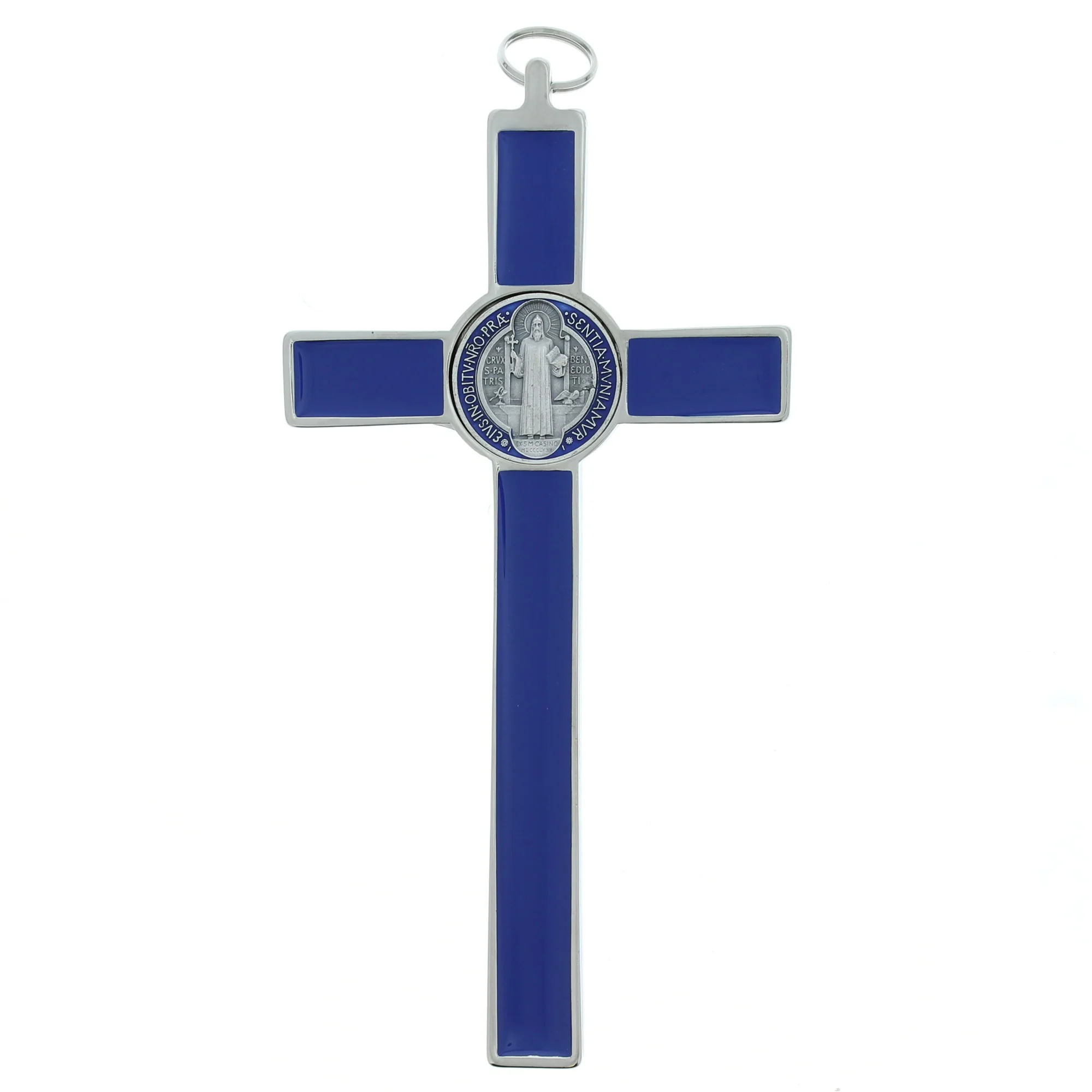 St. Benedict Enamel Crucifix - Image 2