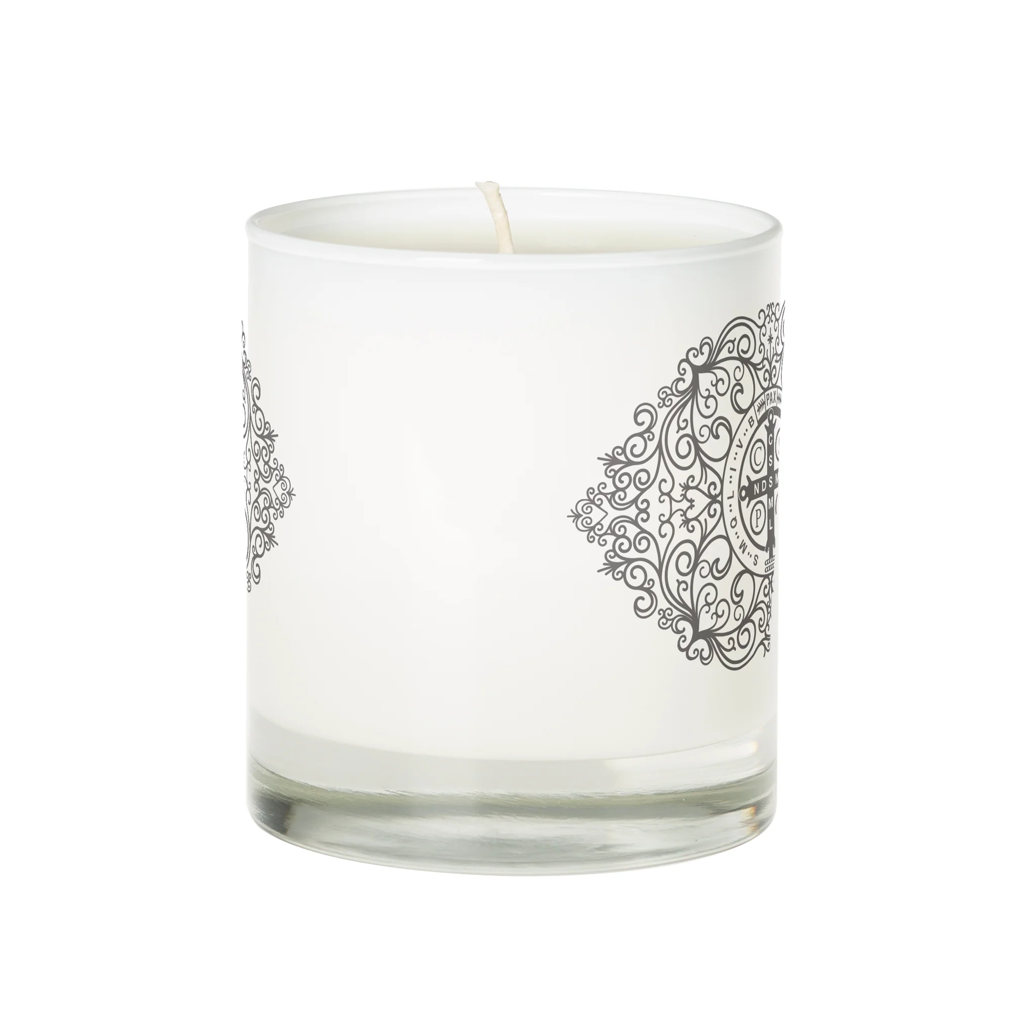 St. Benedict Filigree Candle - Image 3