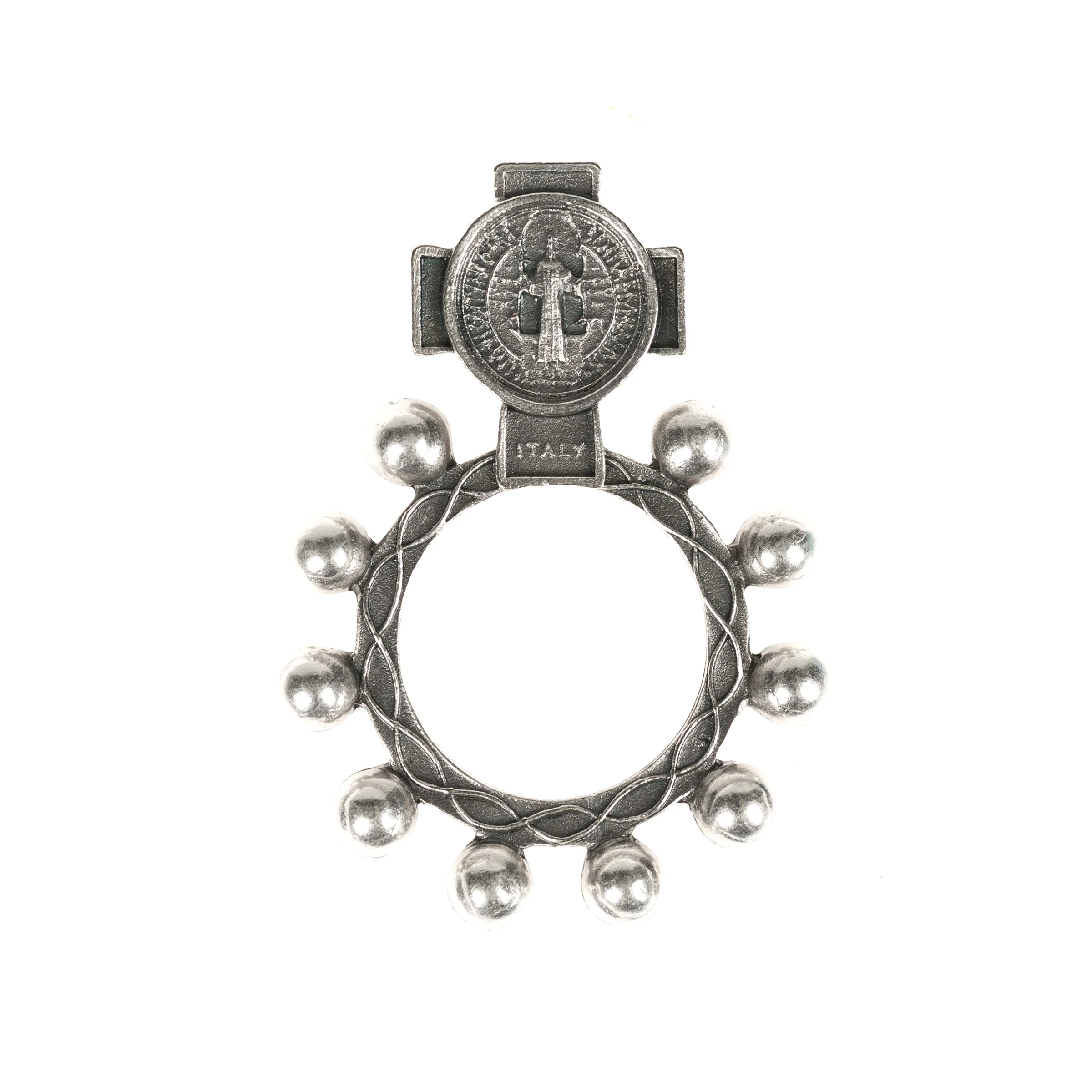 St. Benedict Finger Rosary Set - Image 4