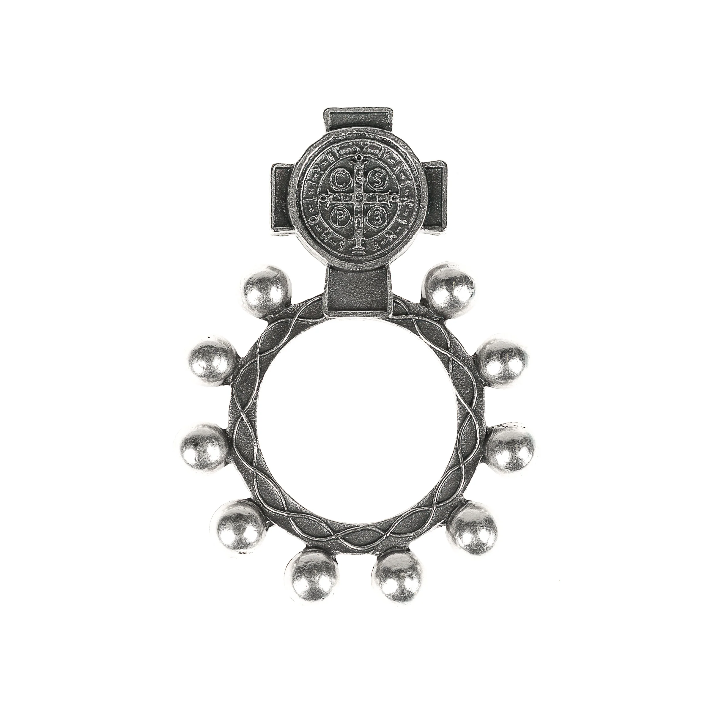 St. Benedict Finger Rosary Set - Image 5
