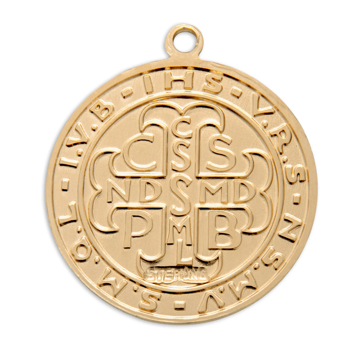 St. Benedict Gold/Sterling Exorcism & Jubilee Medal - Image 3