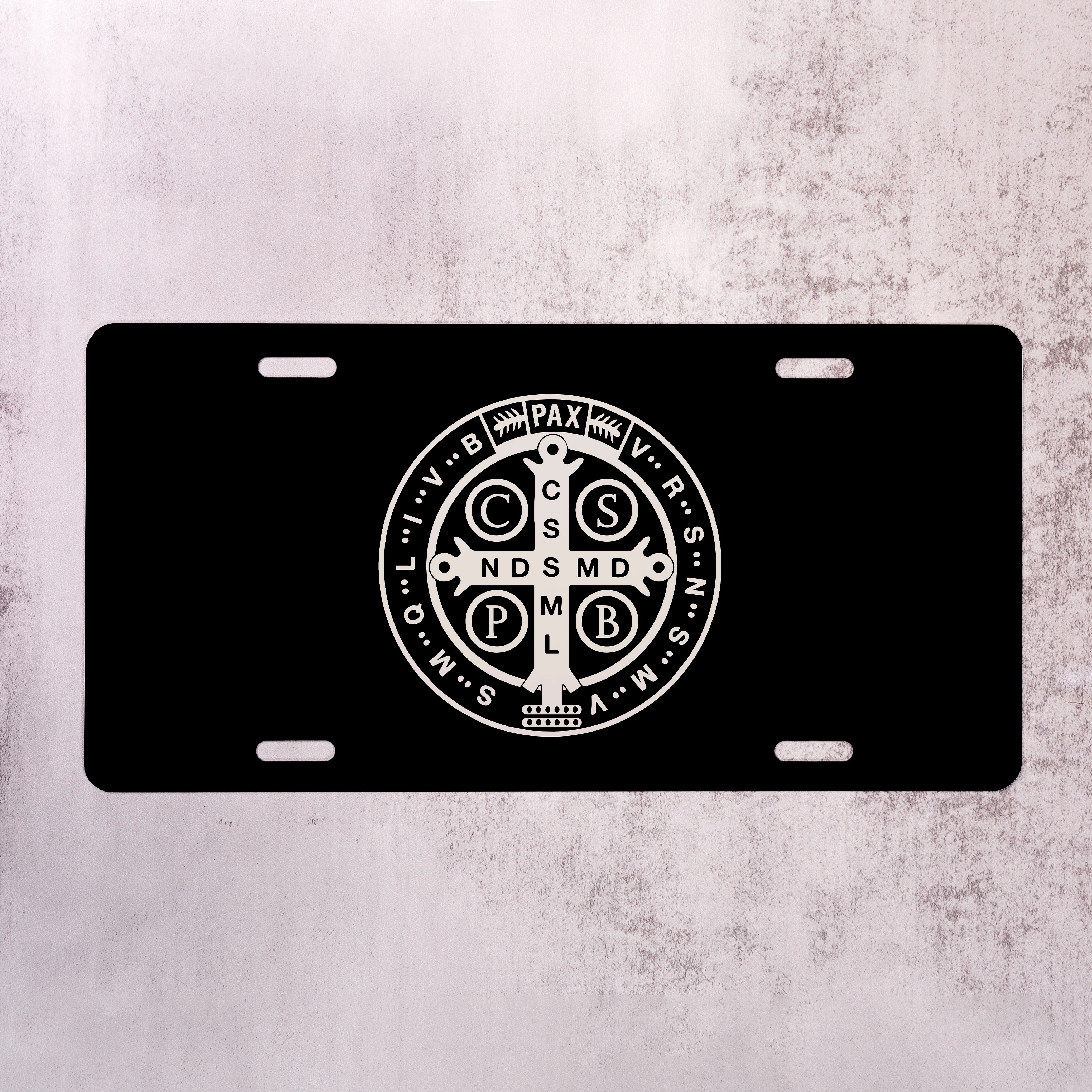 St. Benedict License Plate