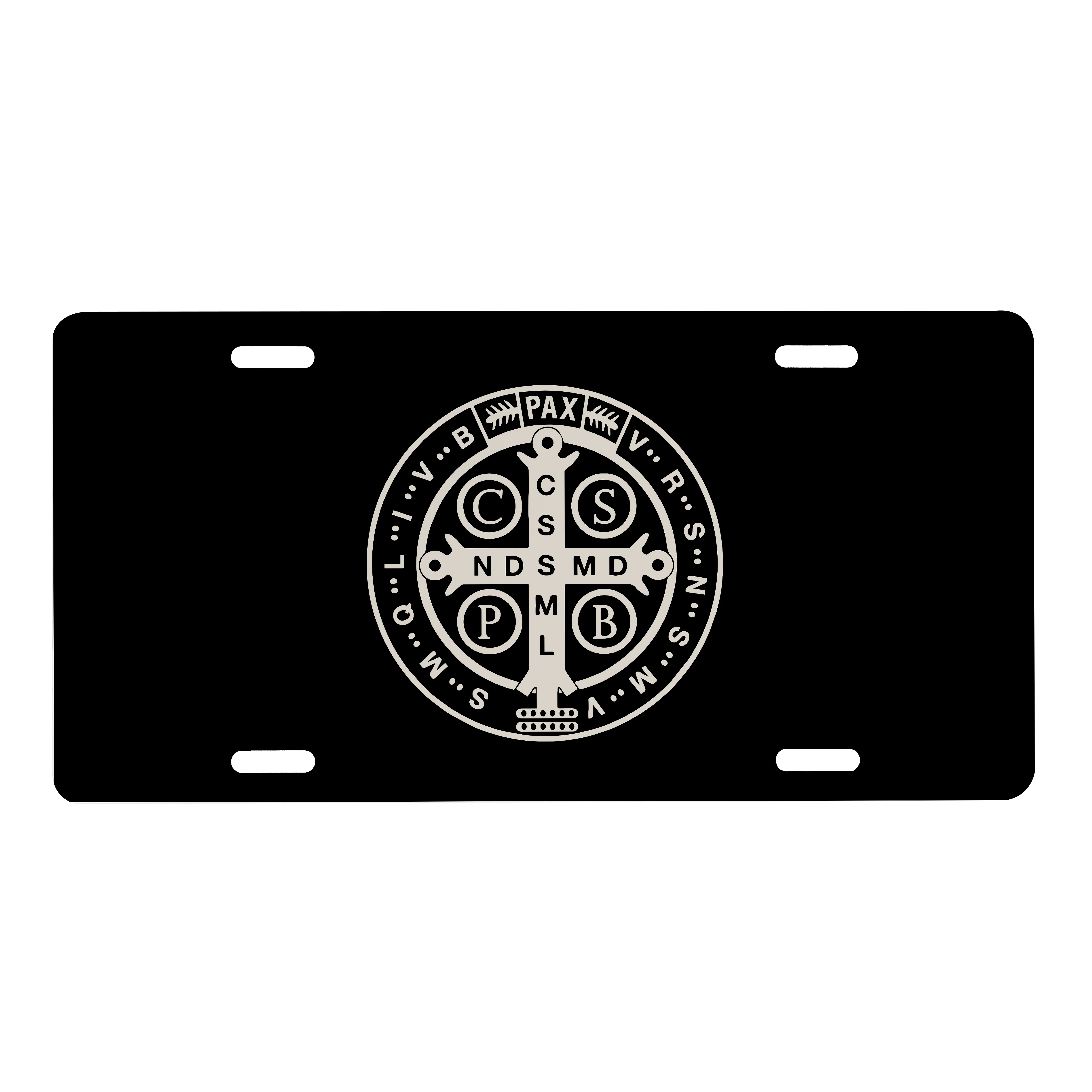 St. Benedict License Plate - Image 2