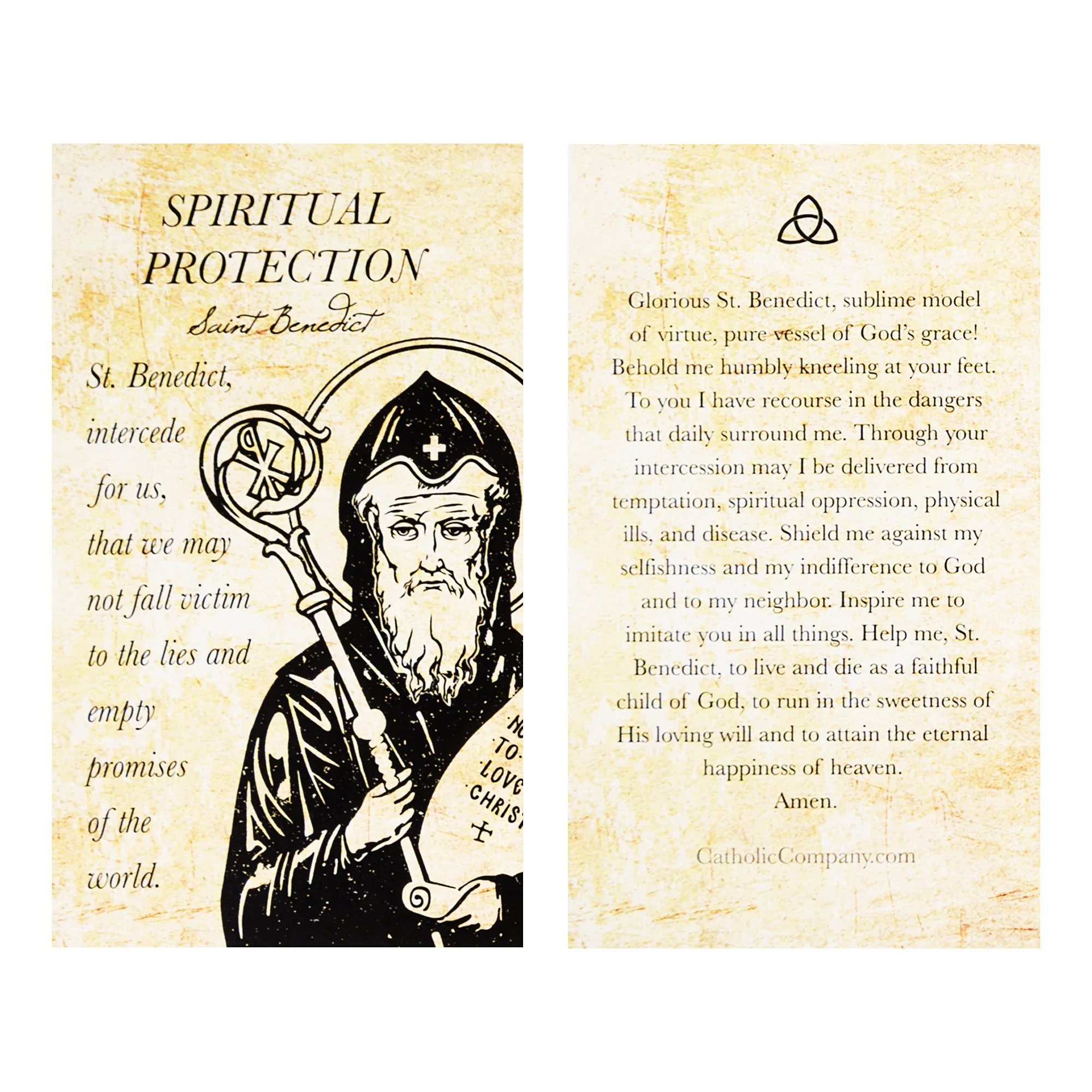 St. Benedict Matte Onyx Rosary - Image 4