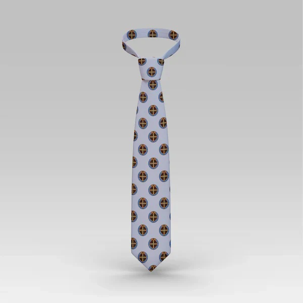 St. Benedict Medal Necktie - Image 4