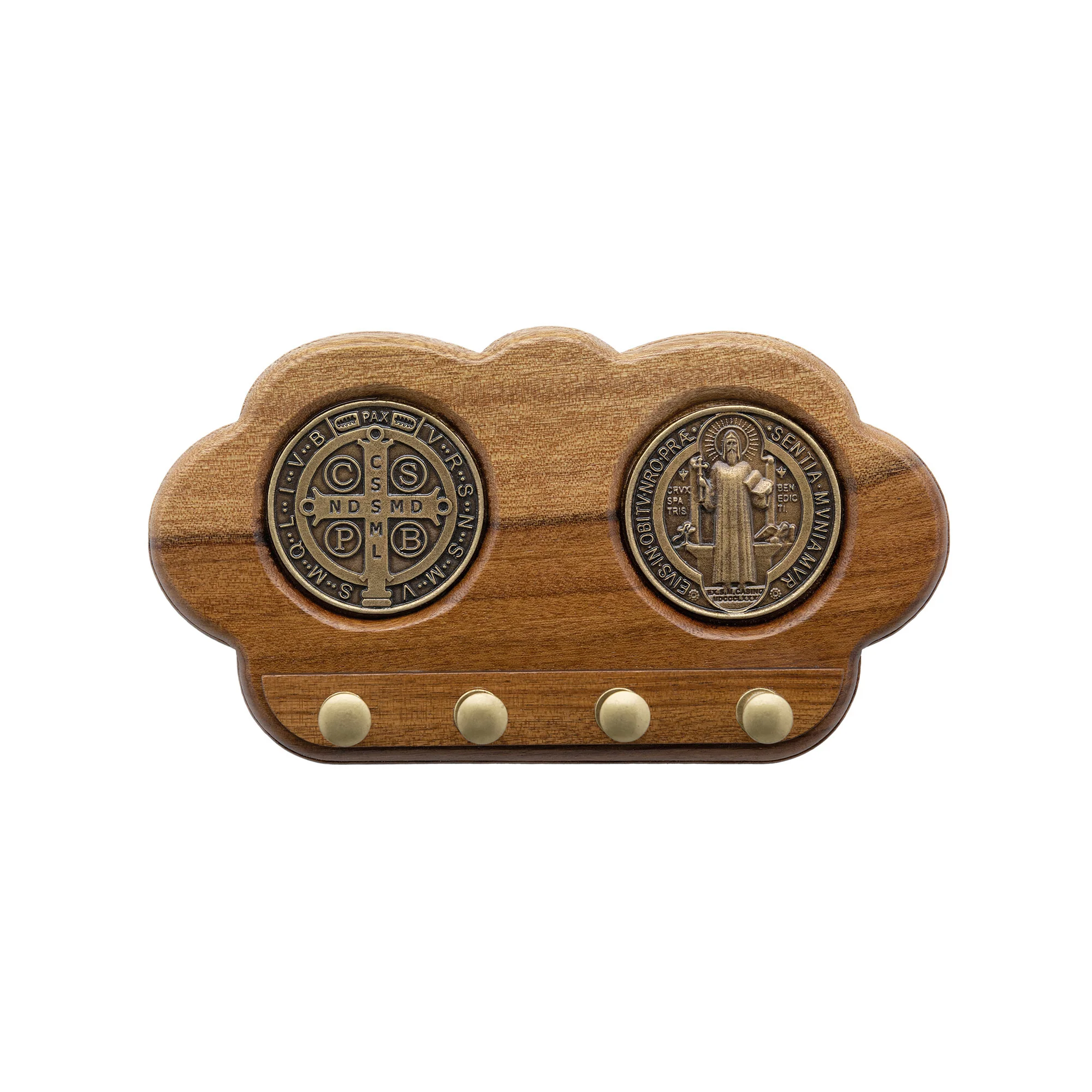 St. Benedict Medal Rosary Holder or Key Holder - Image 2