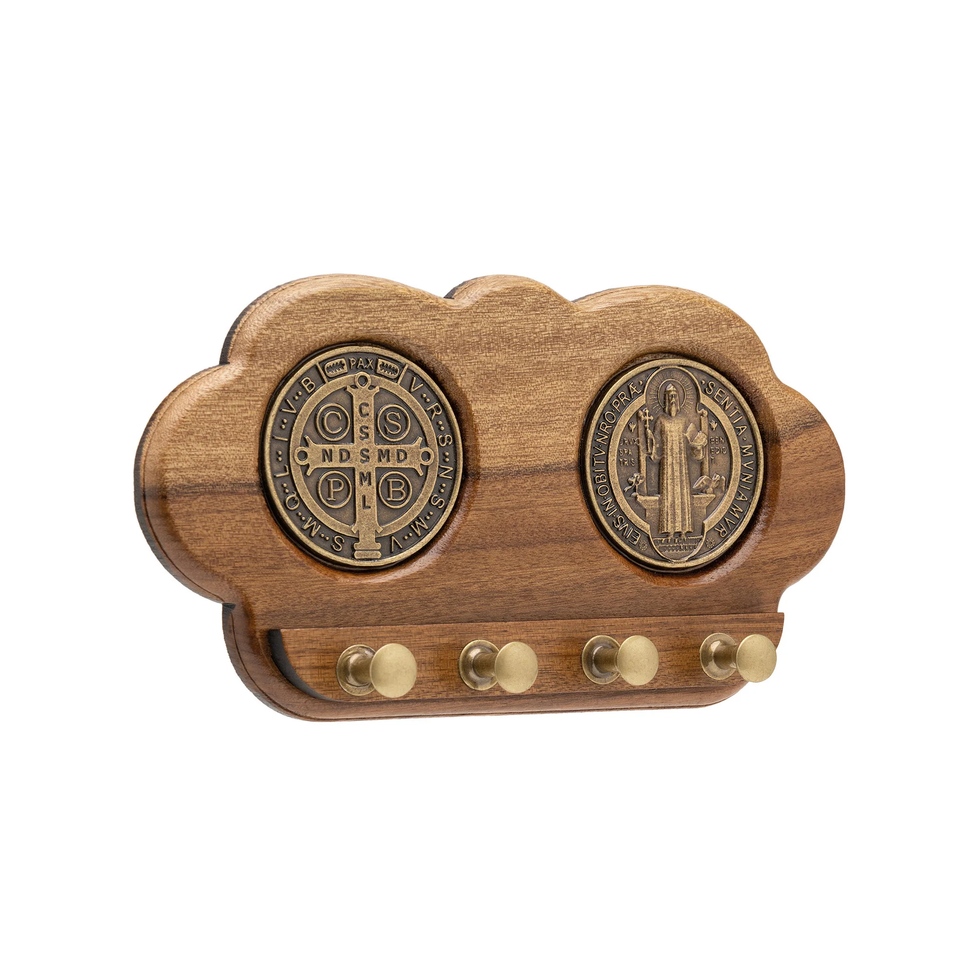 St. Benedict Medal Rosary Holder or Key Holder - Image 3