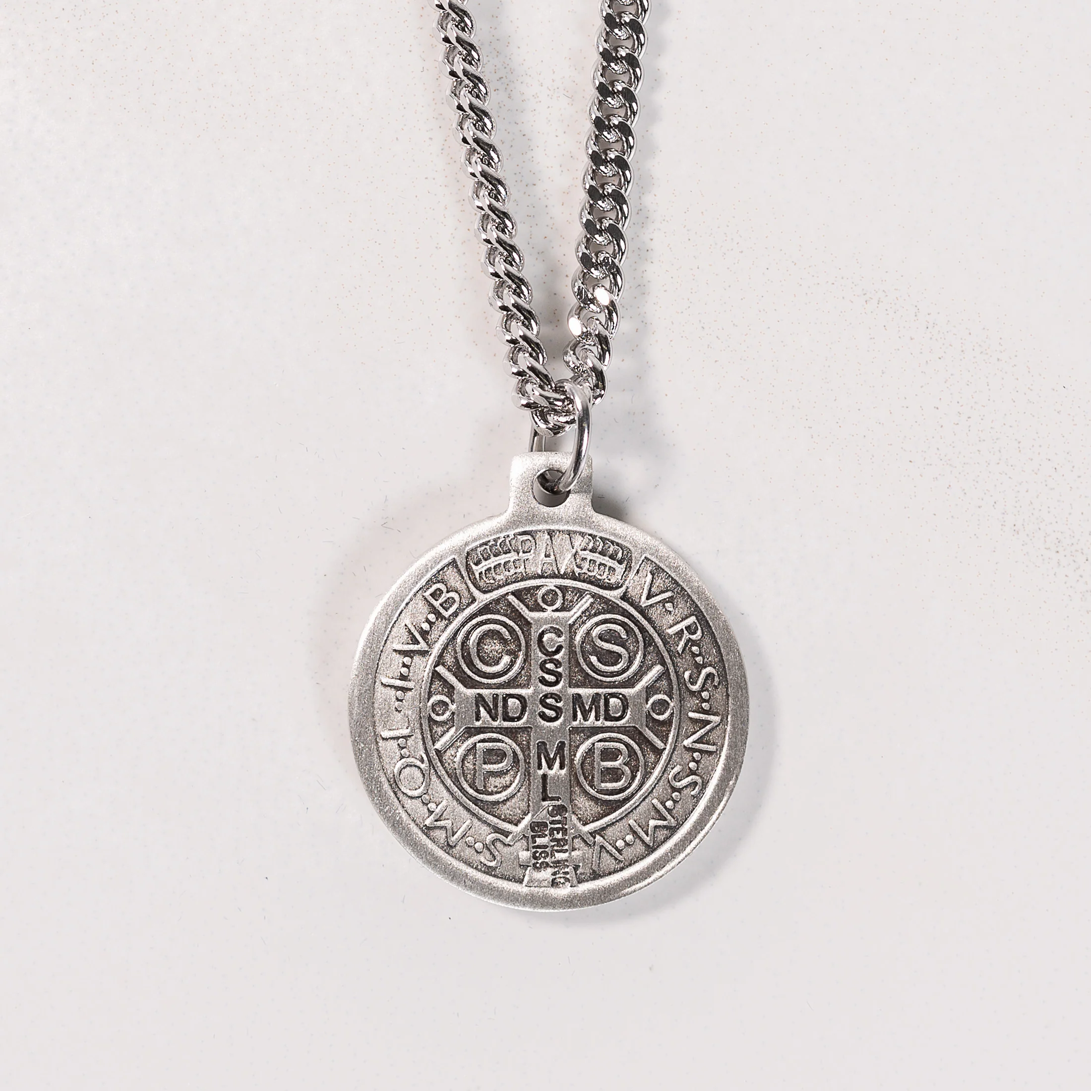St. Benedict Necklace - Large 24" Chain - Image 2