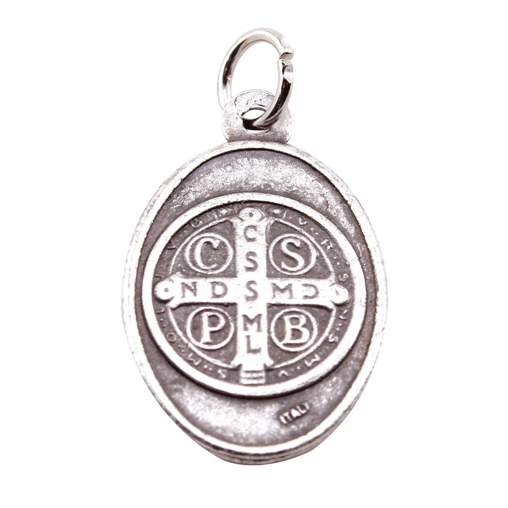 St. Benedict Oxidized Medals - Bulk Pack of 25 - Image 2