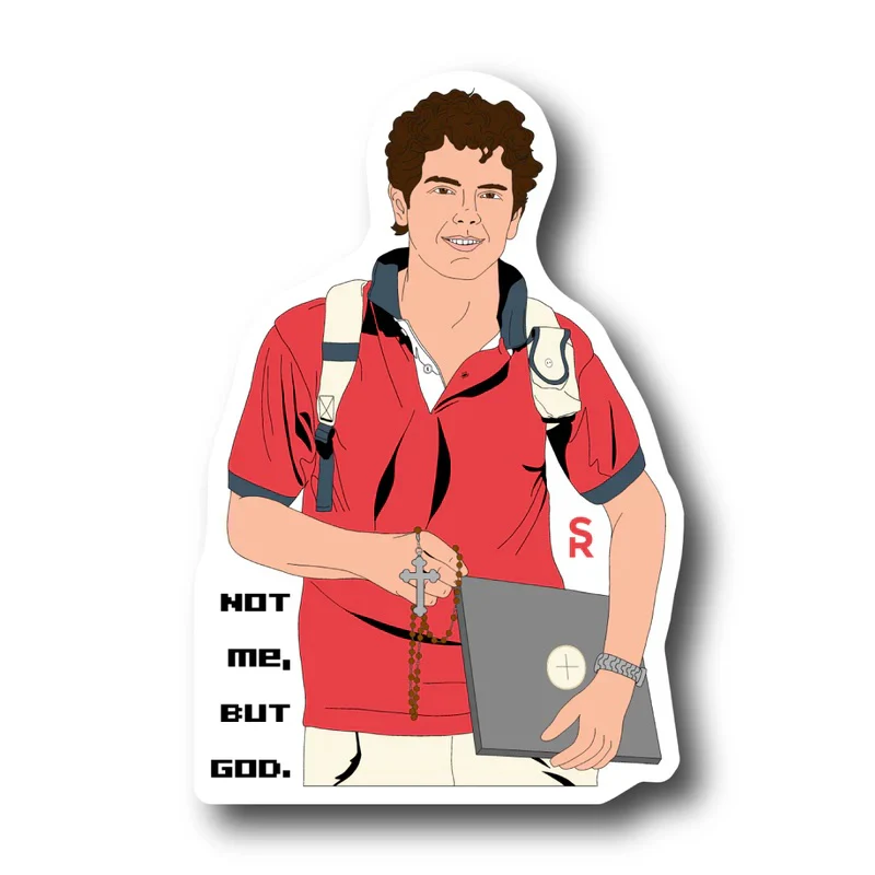 St. Carlo Acutis Sticker - 3.5" - Image 2