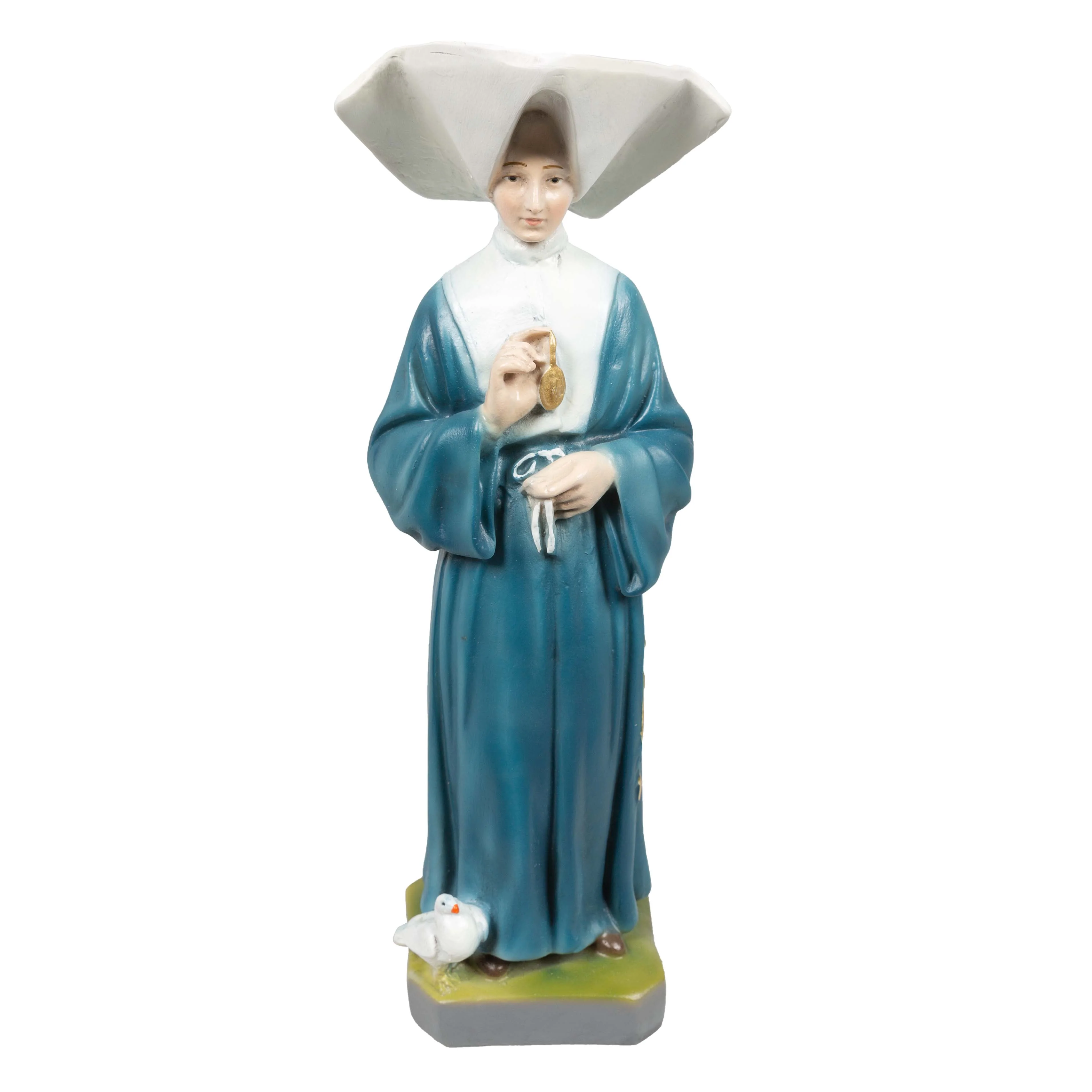 St. Catherine Laboure Antique Finish Statue - 13" - Image 2