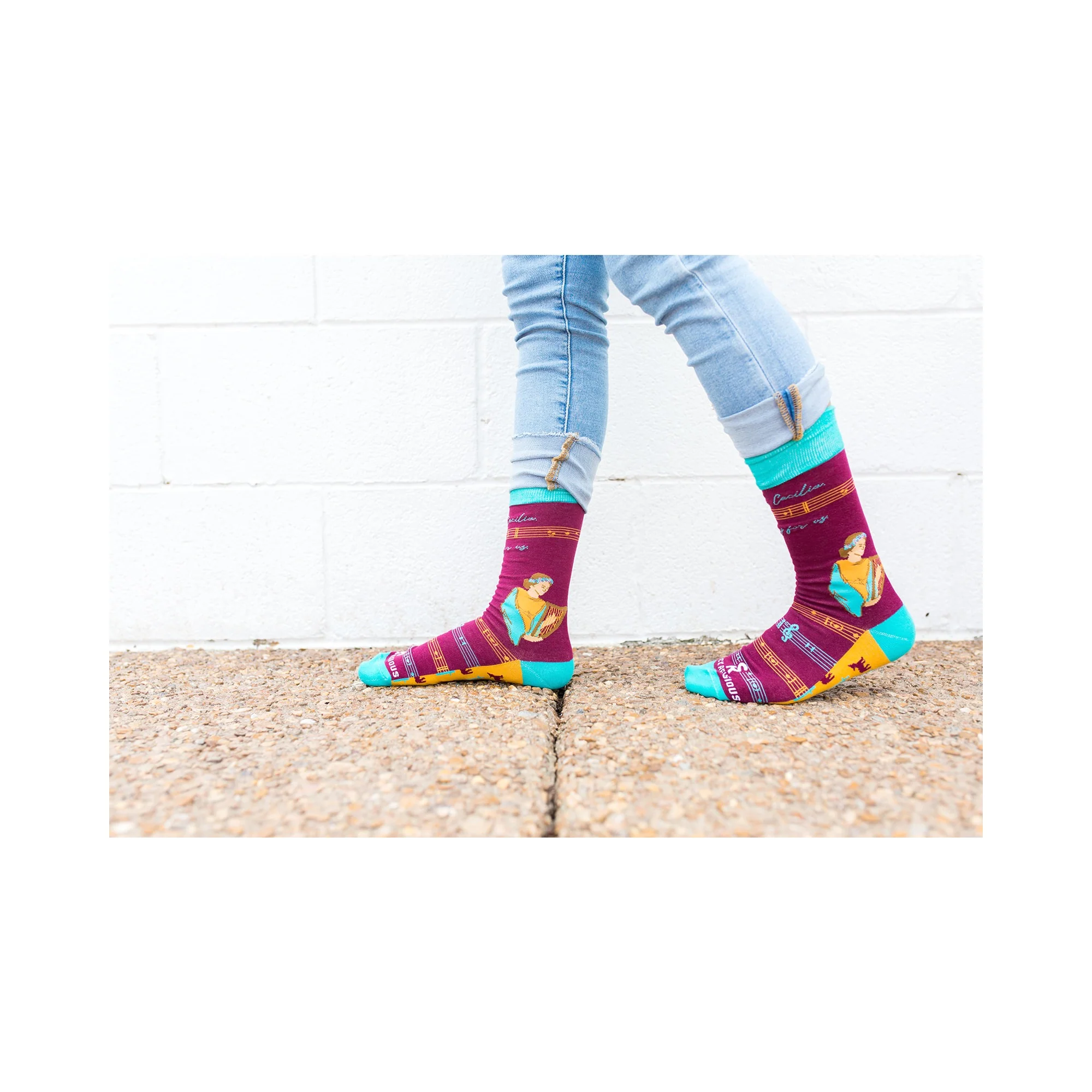 St. Cecilia Socks - Image 2