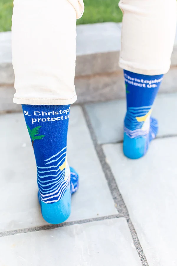 St. Christopher Adult Socks - Image 2