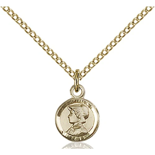 St. Elizabeth Ann Seton Pendant, Bliss, 14Kt Gold-Filled