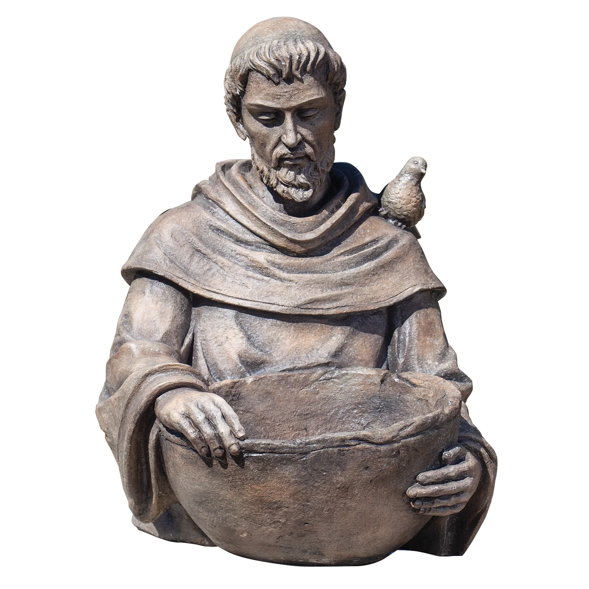 St. Francis Bird Bath Bowl