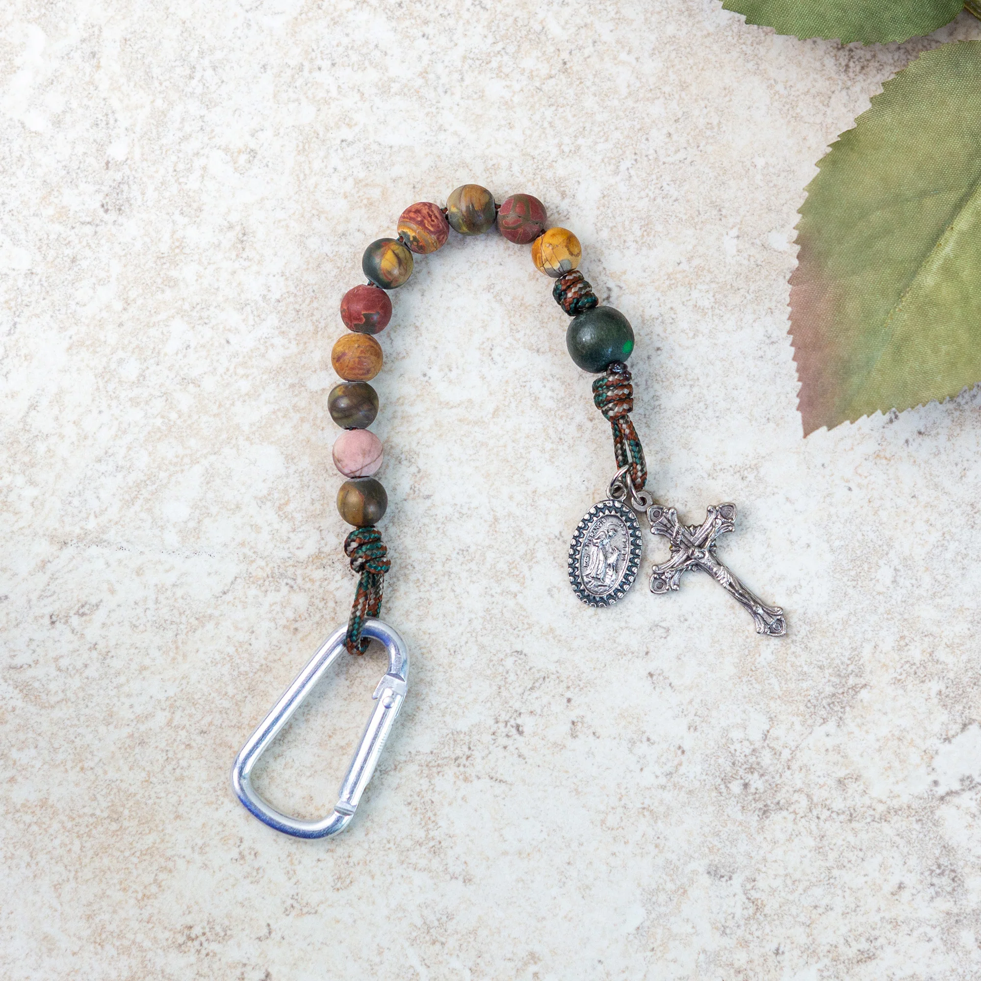 St. Francis Brave Beads Tenner Rosary - Image 3