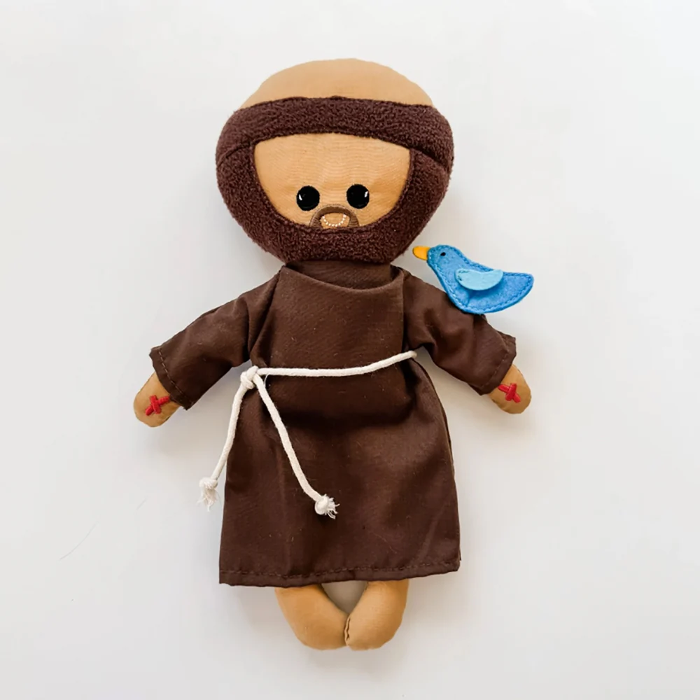 St. Francis of Assisi Mini Saint Doll - Image 2