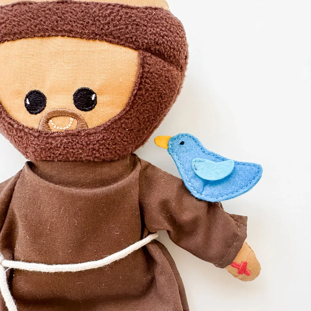St. Francis of Assisi Mini Saint Doll - Image 3