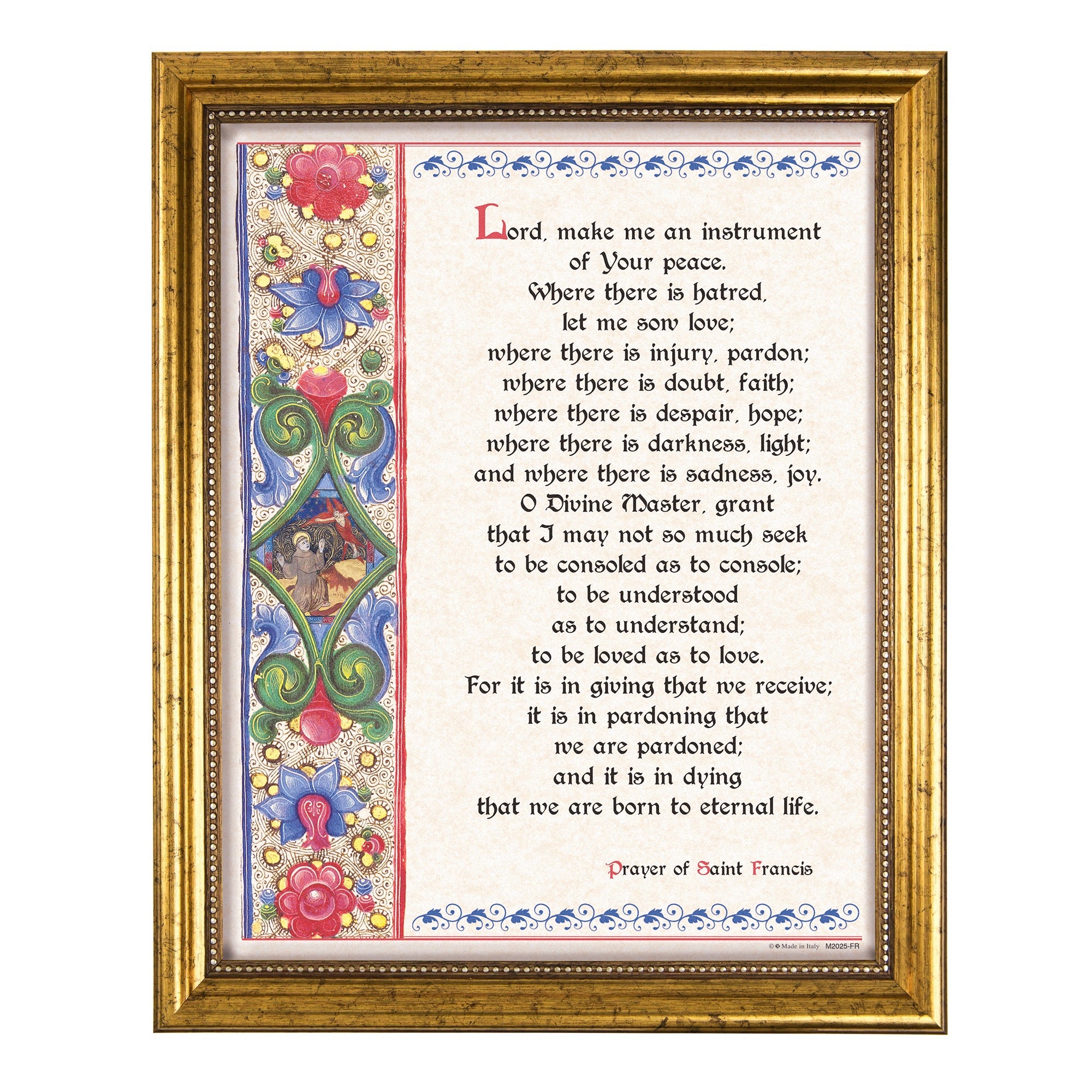 St. Francis Parchment Print - 8x10 - Image 2