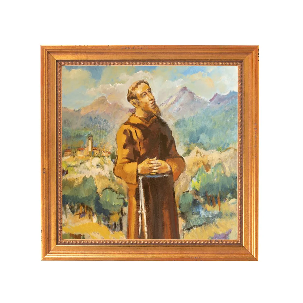 St. Francis Watercolor Framed Canvas - Sacred Mini Collection - Image 7