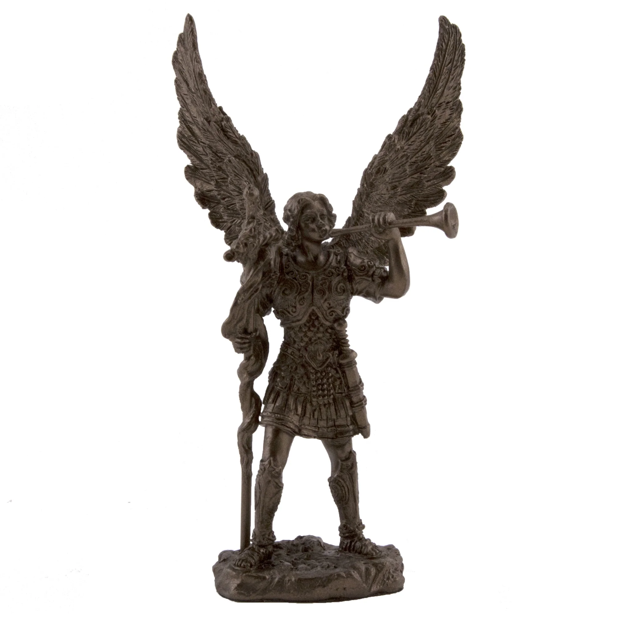 St. Gabriel with Trumpet, 4" - Image 2
