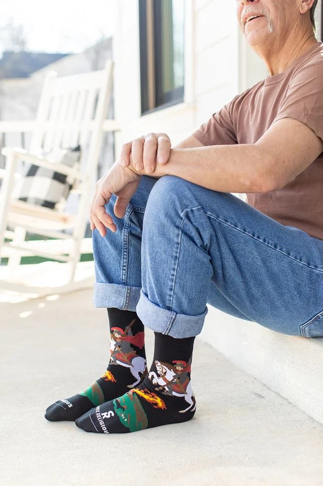 St. George & the Dragon Adult Socks - Image 8
