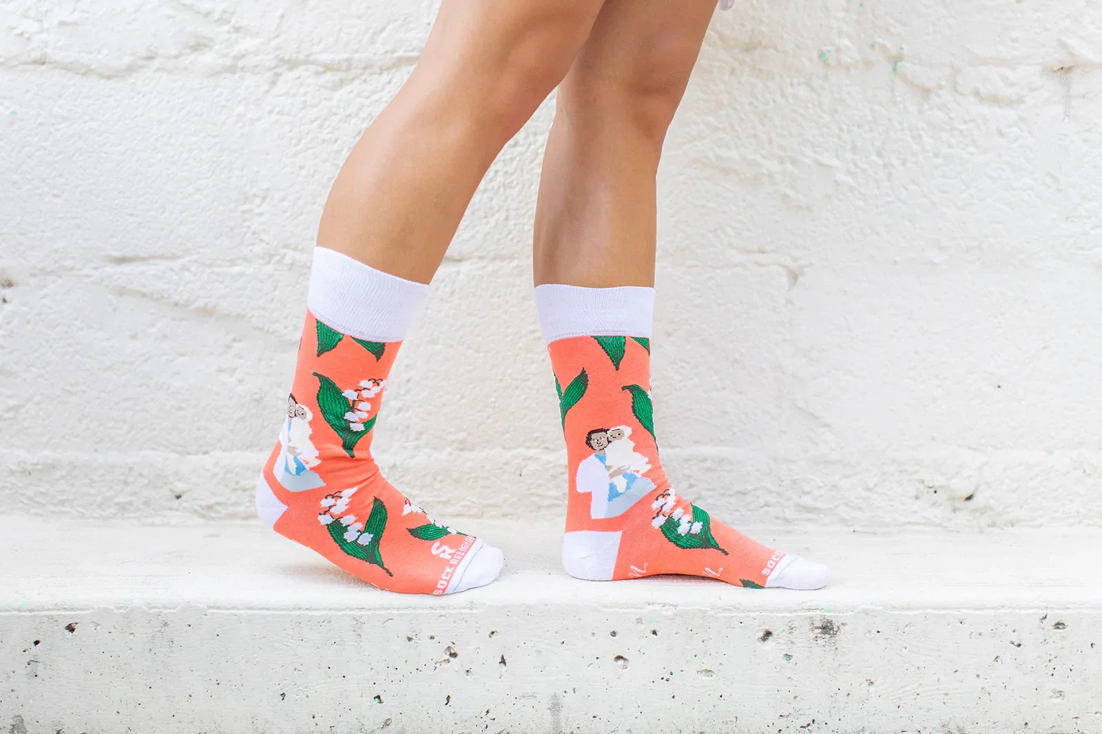 St. Gianna Molla Adult Socks - Image 4