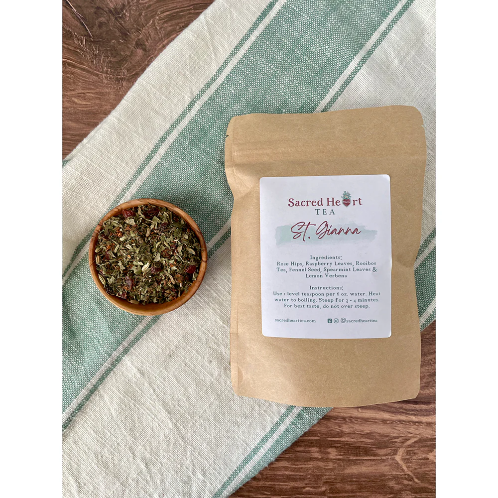 St. Gianna Spearmint Digestive Herbal Tea - Image 3
