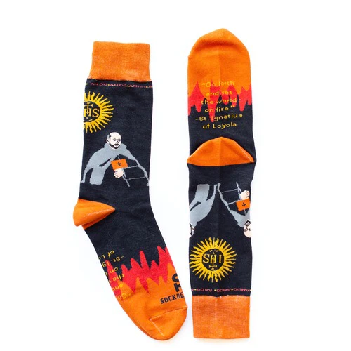 St. Ignatius Adult Socks - Image 2